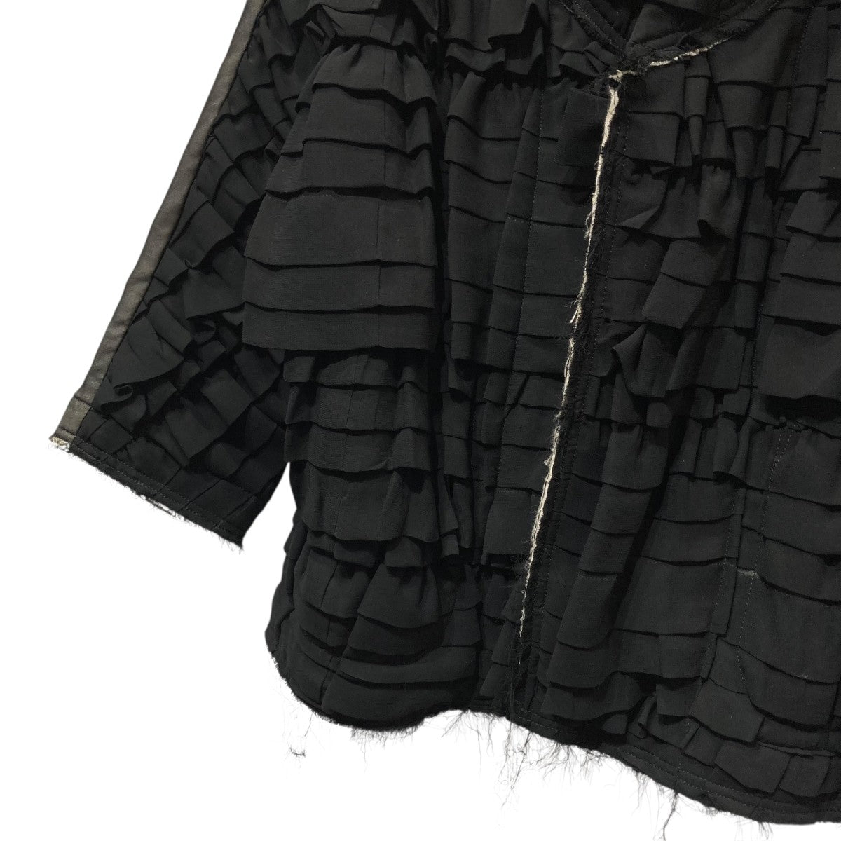 COMME des GARCONS フリル切替ジャケットGM-J008 古着・中古-4枚目のアイテム画像