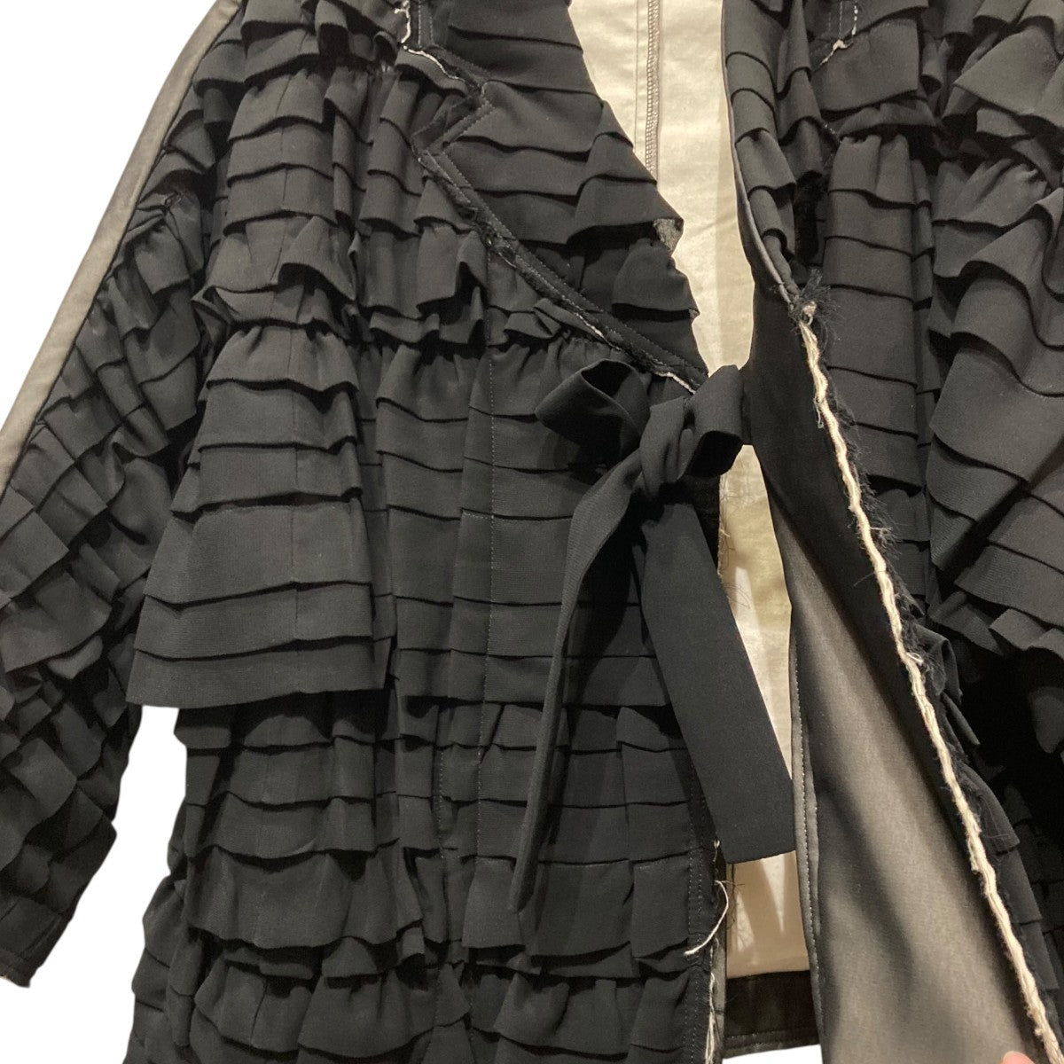 COMME des GARCONS フリル切替ジャケットGM-J008 古着・中古-5枚目のアイテム画像