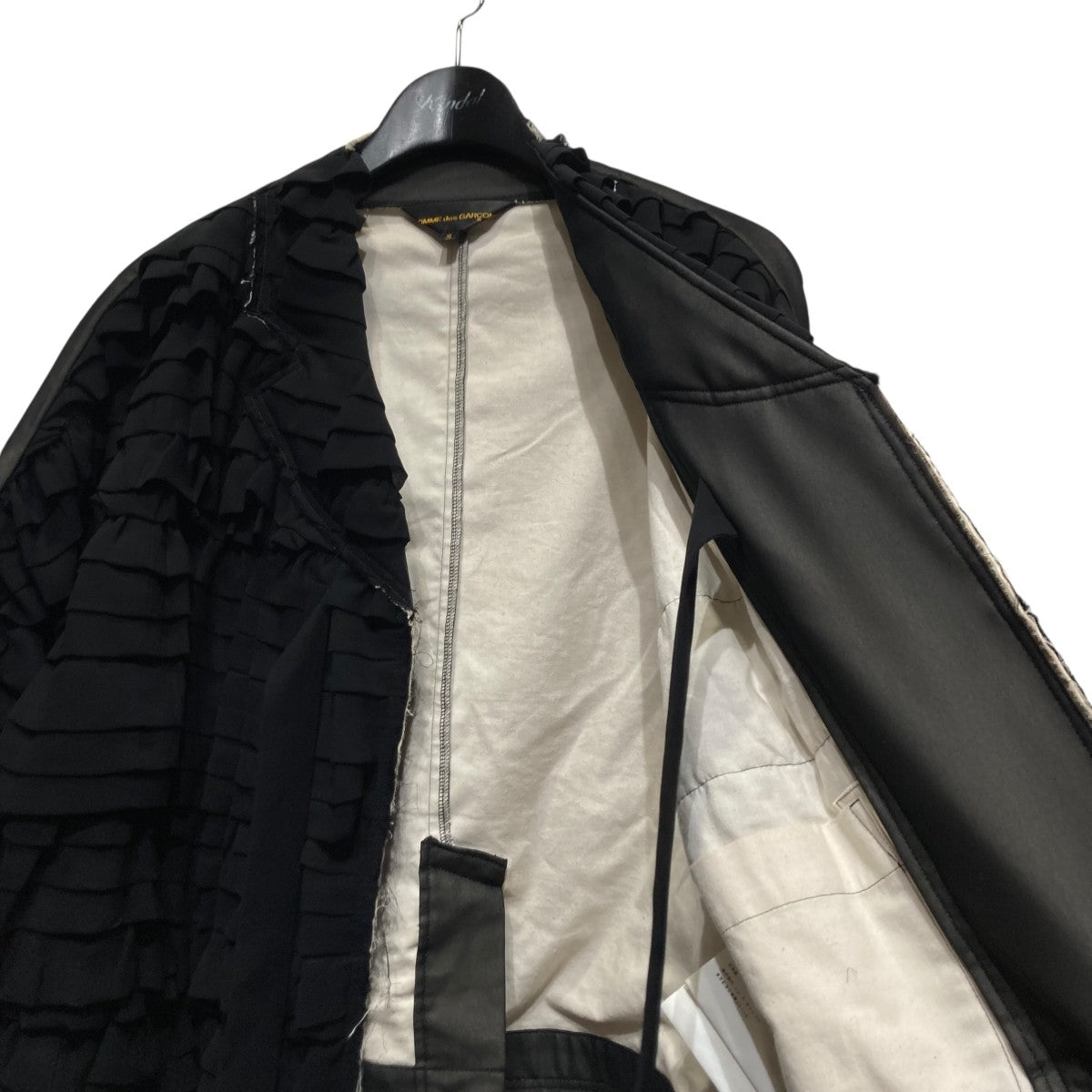 COMME des GARCONS フリル切替ジャケットGM-J008 古着・中古-6枚目のアイテム画像