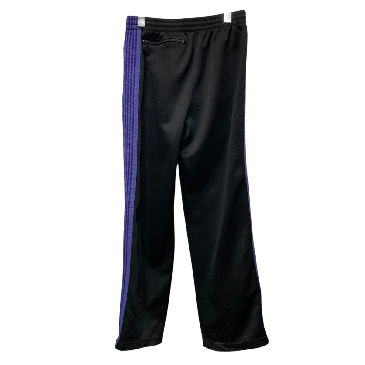 Needles×STUDIOUS トラックパンツMR446 MR446 ブラック×パープル