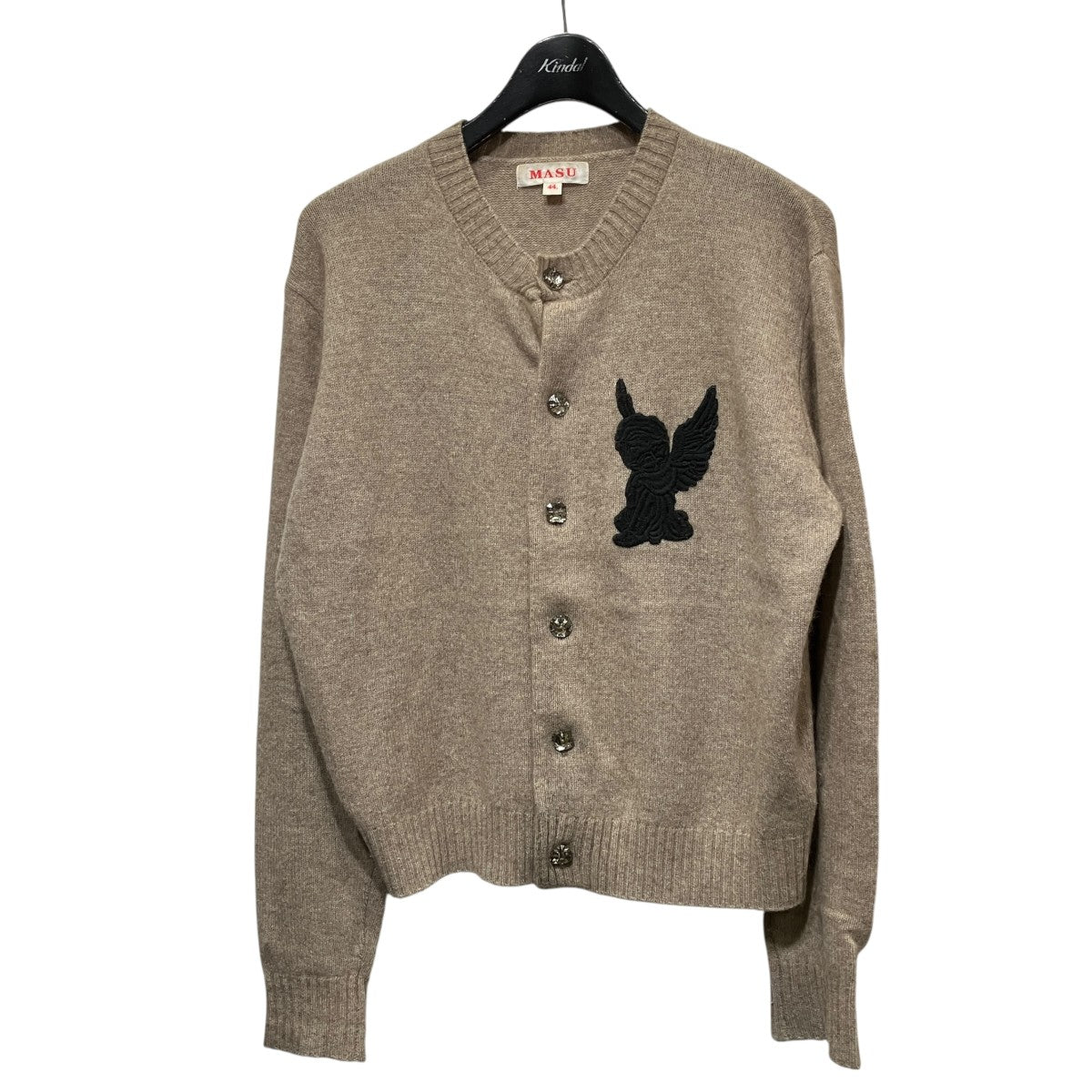 ANGEL EMBROIDERED CARDIGANエンジェルエンブロイダリーカーディガンMPFW-KN0124