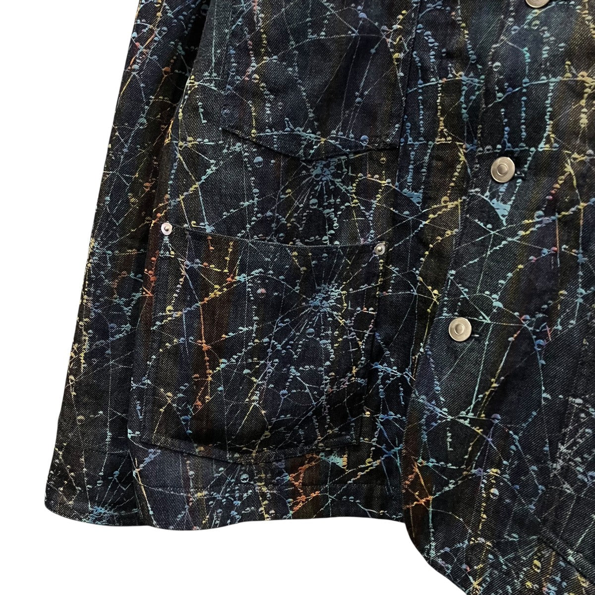 FLOCKY RAINBOW WEB COVERALLカバーオールMPFW-BL0924