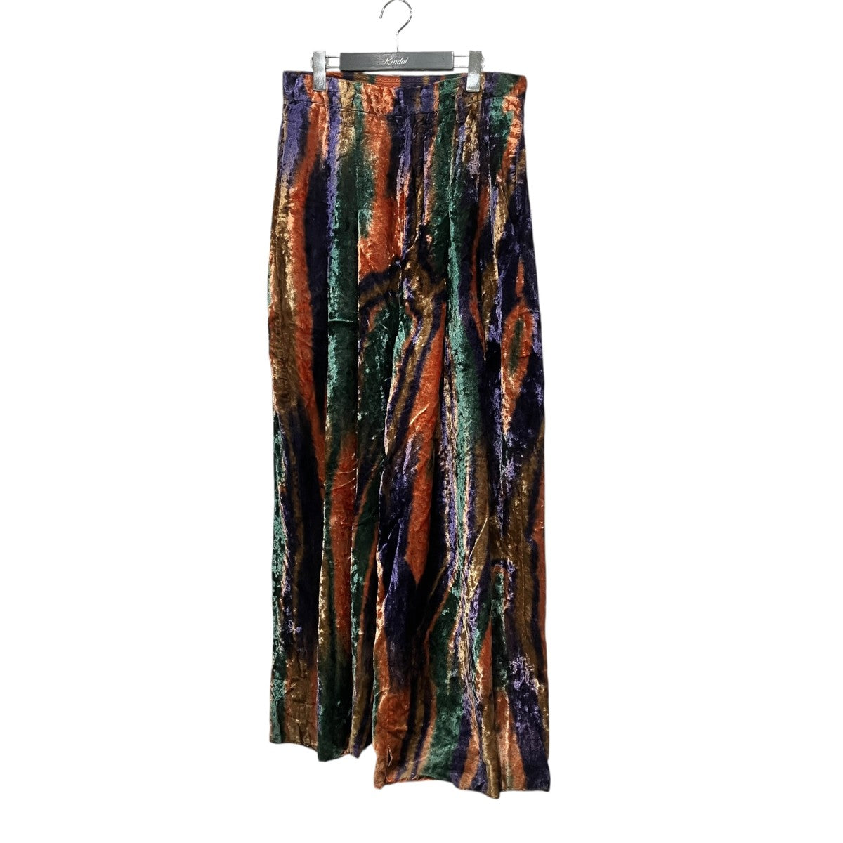 Dear BAGGY WITH DYEINGベルベットバギーパンツ2302SK52D