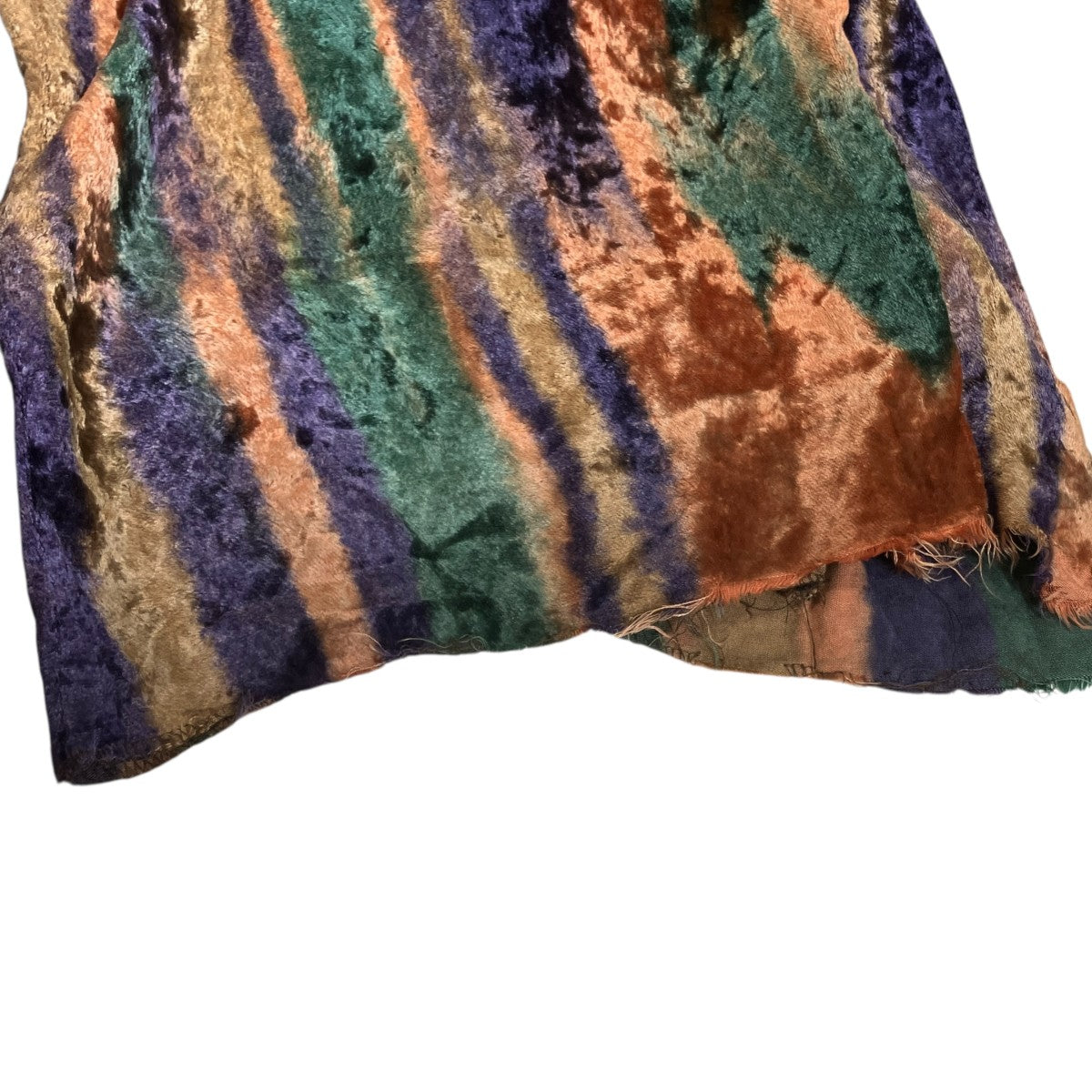 Dear BAGGY WITH DYEINGベルベットバギーパンツ2302SK52D
