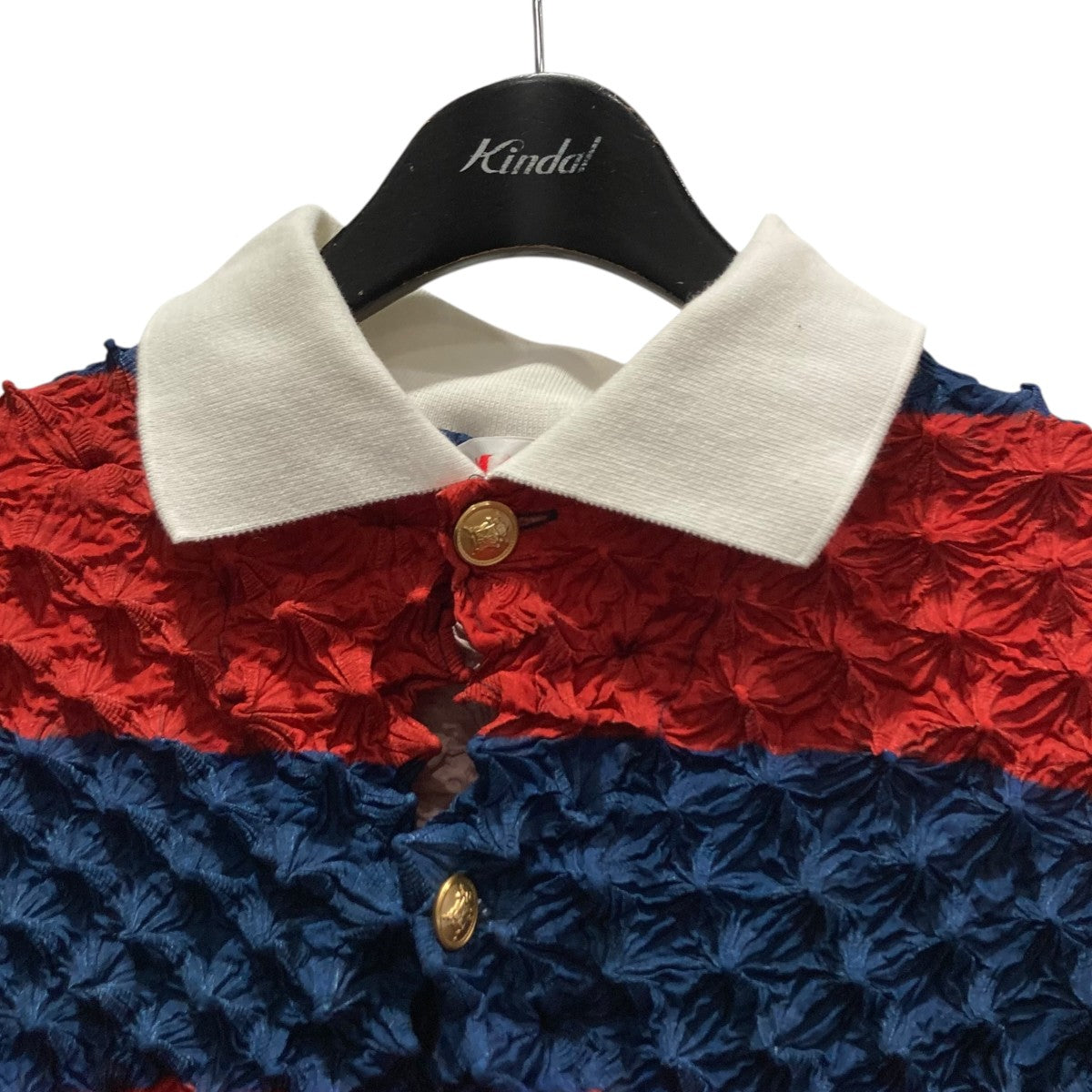 SPIKY RUGGER SHIRTスパイキー加工ラガーシャツM25K6CS003