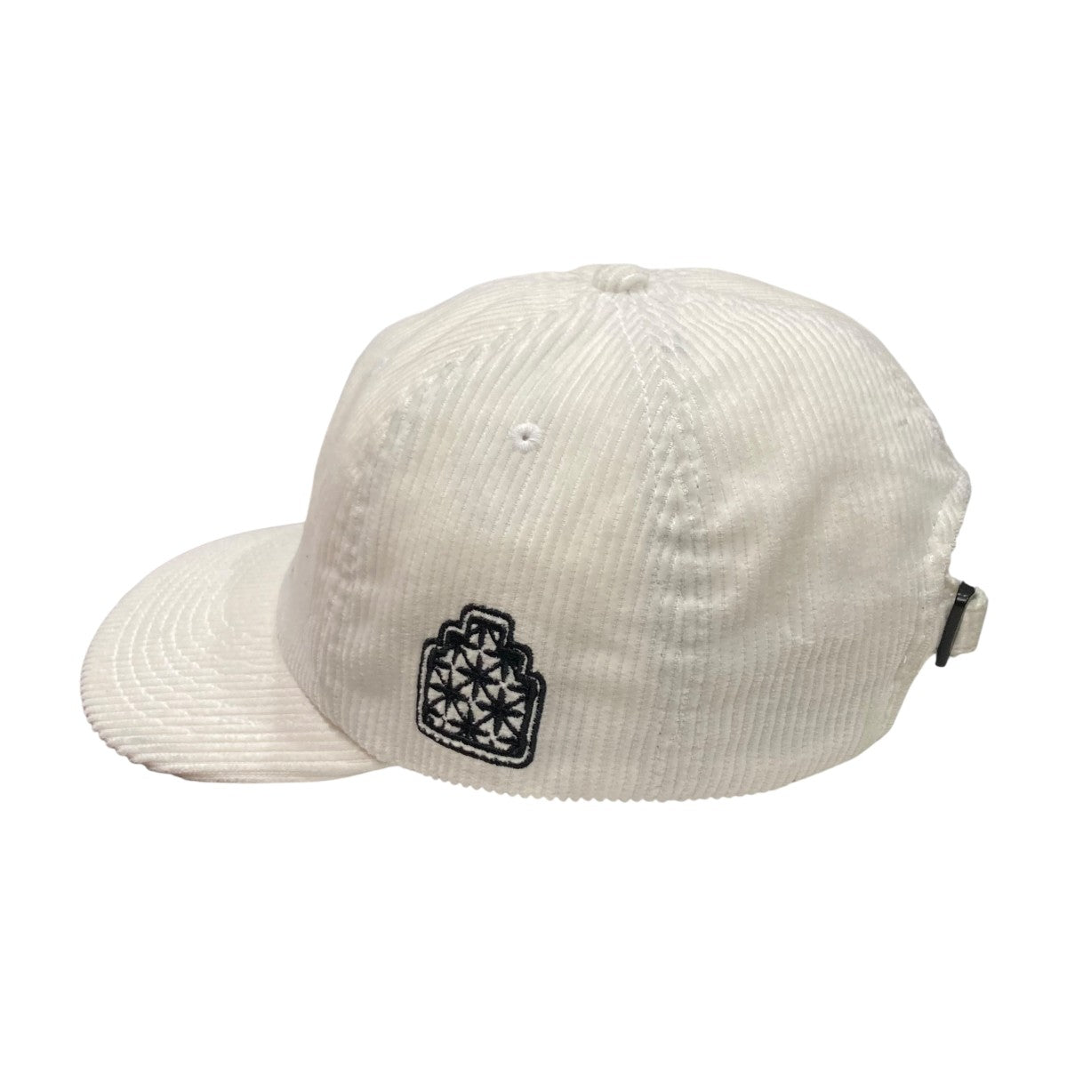 C．E DRAGON CASTLE CAP WHITEコーデュロイキャップCES28G05 古着・中古-3枚目のアイテム画像