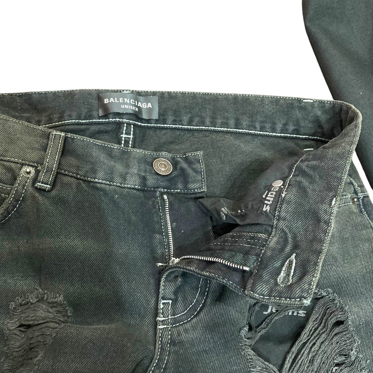 ローライズダメージデニムパンツ833430