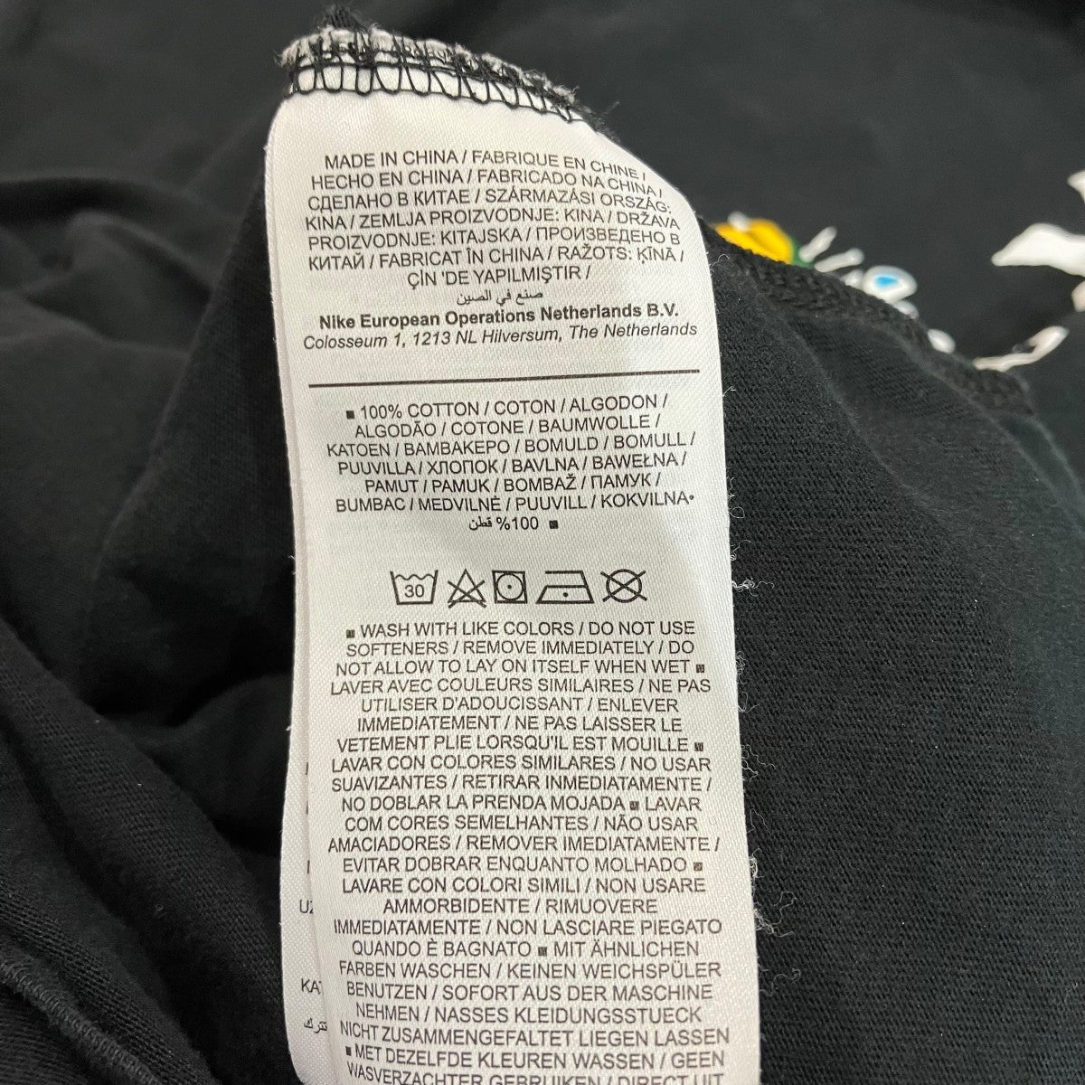 NIKE JORDAN BRAND プリントTシャツDJ6599-010 古着・中古-5枚目のアイテム画像