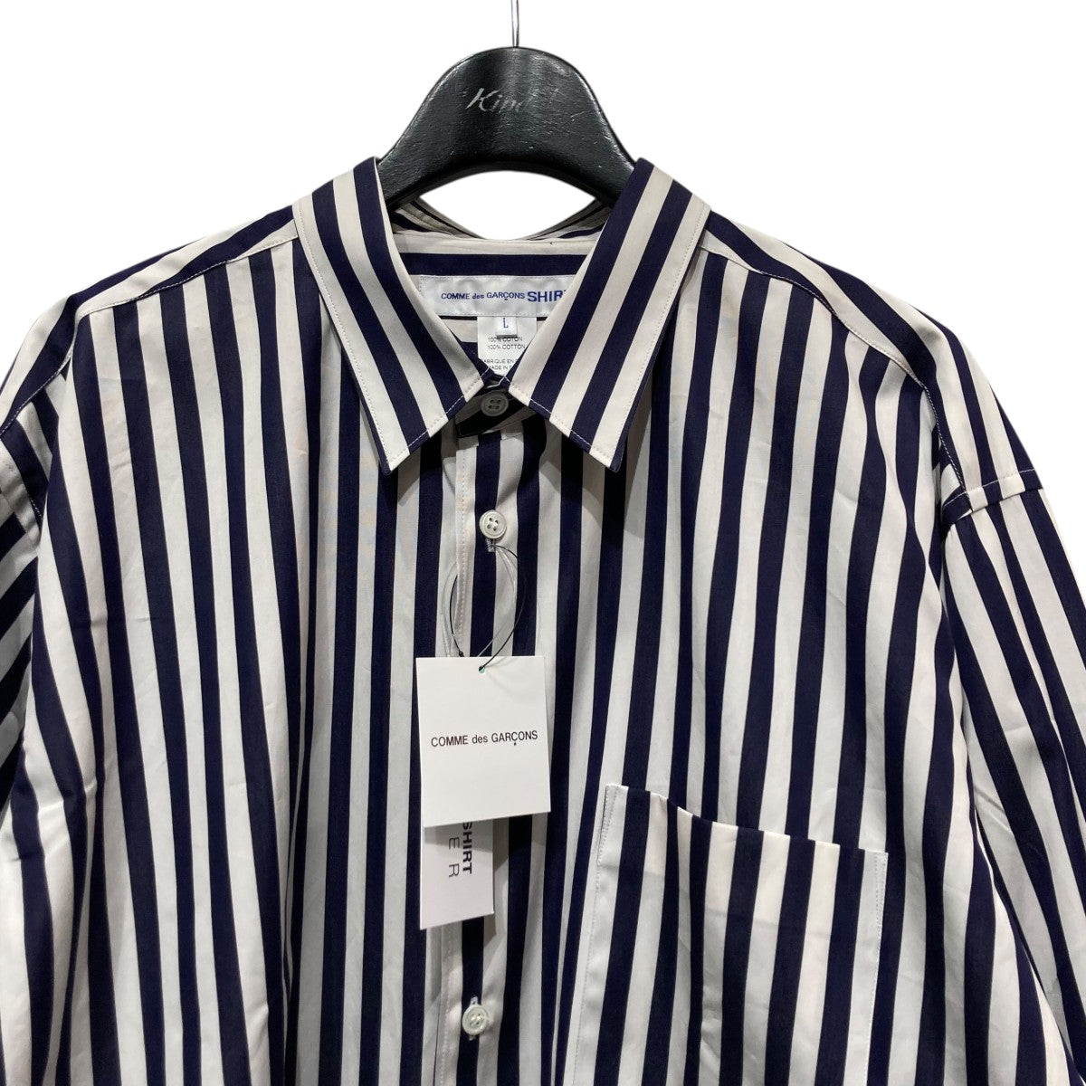 ストライプシャツFZ-B115