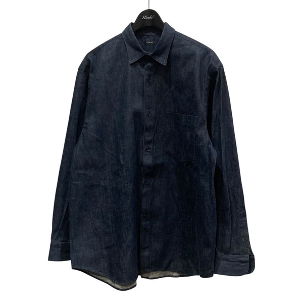 COMOLI(コモリ) デニムシャツW03-02004 W03-02004 インディゴ サイズ 2