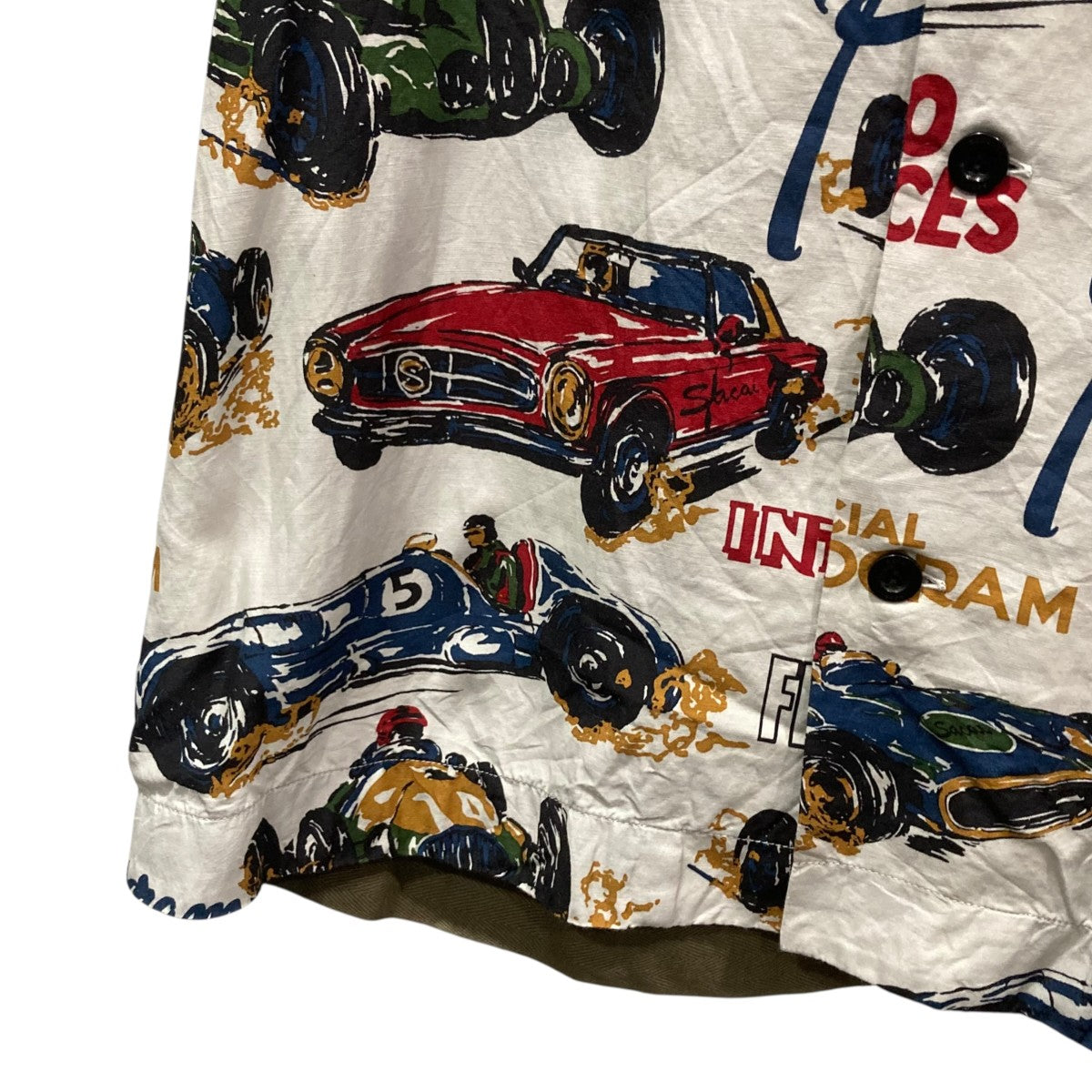 sacai(サカイ) Tropical Print Shirtカーレーストロピカルプリント半袖