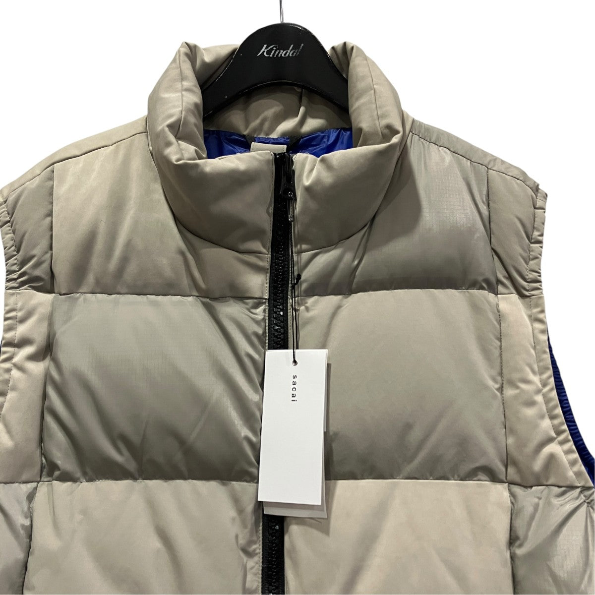 23AWFaux Suede Mix Vestフェイクスエードパテッドベスト23-03211M