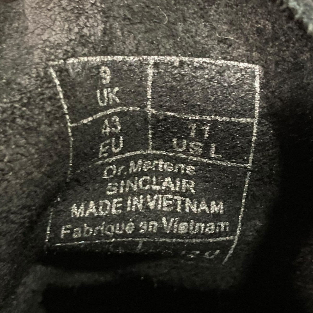 SINCLAIRジャングルブーツ