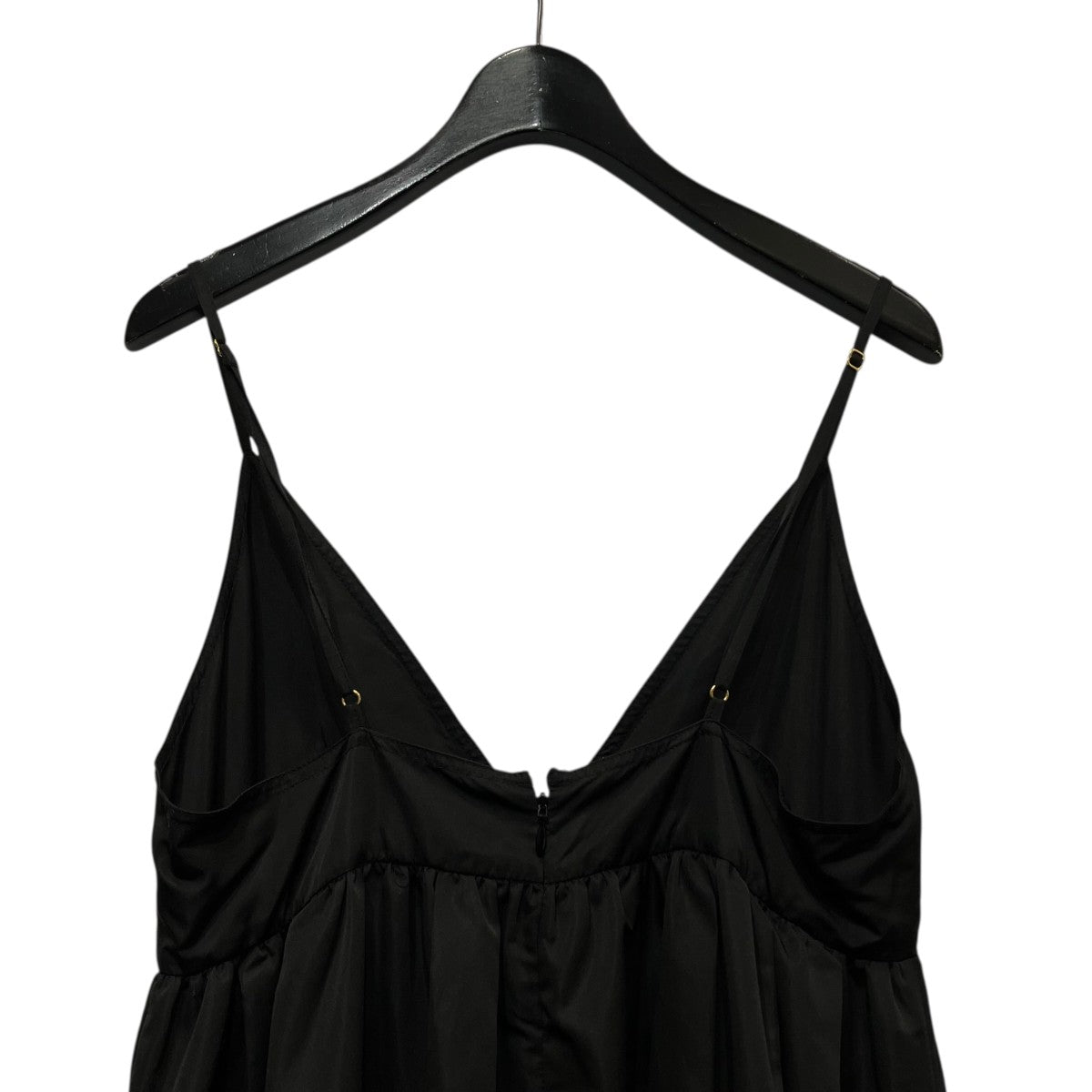 SLOBE IENA 23AWタフタ ギャザーキャミワンピース23040912411040 古着・中古-4枚目のアイテム画像