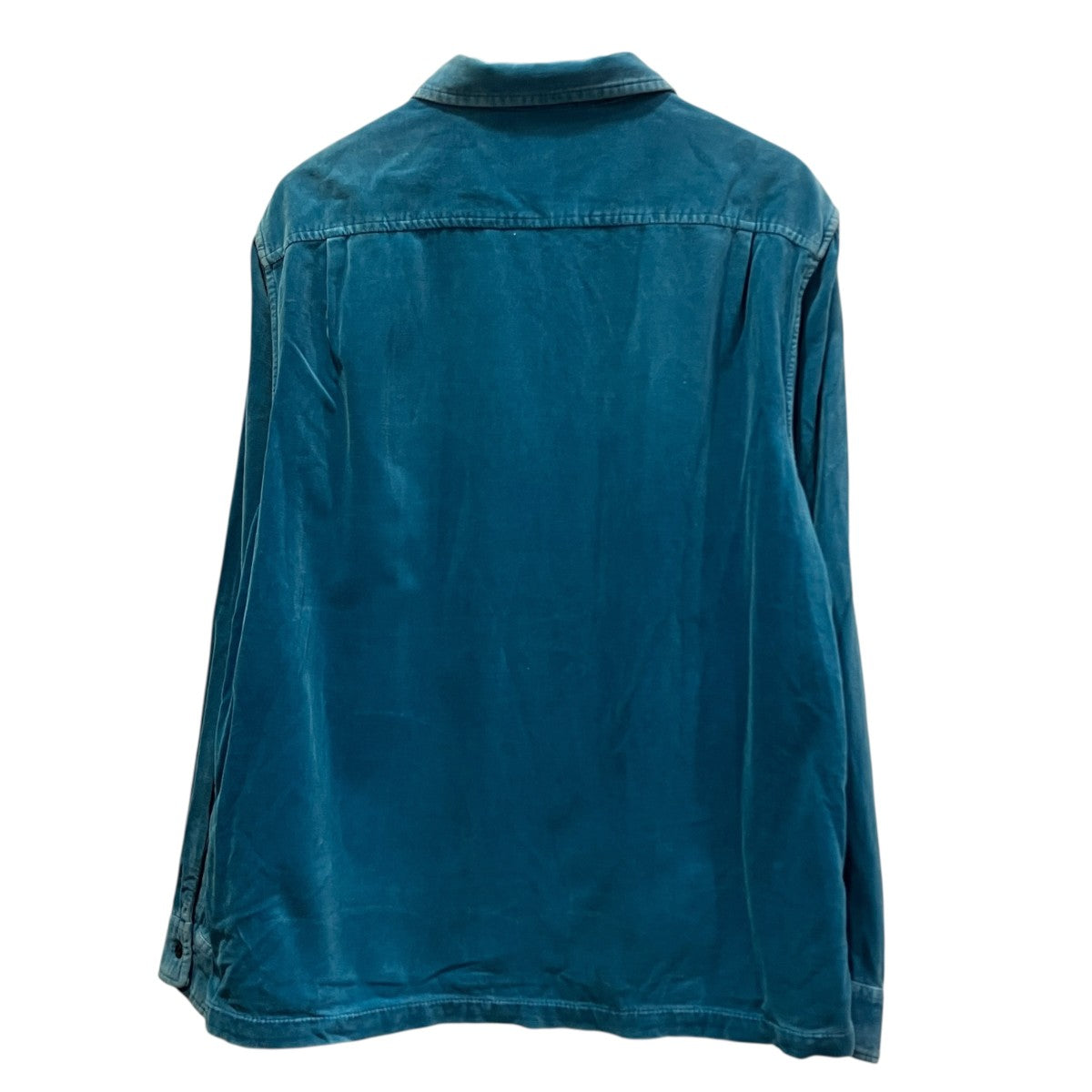 18SSVelvet Zip Up Shirtベロアジップジャケット