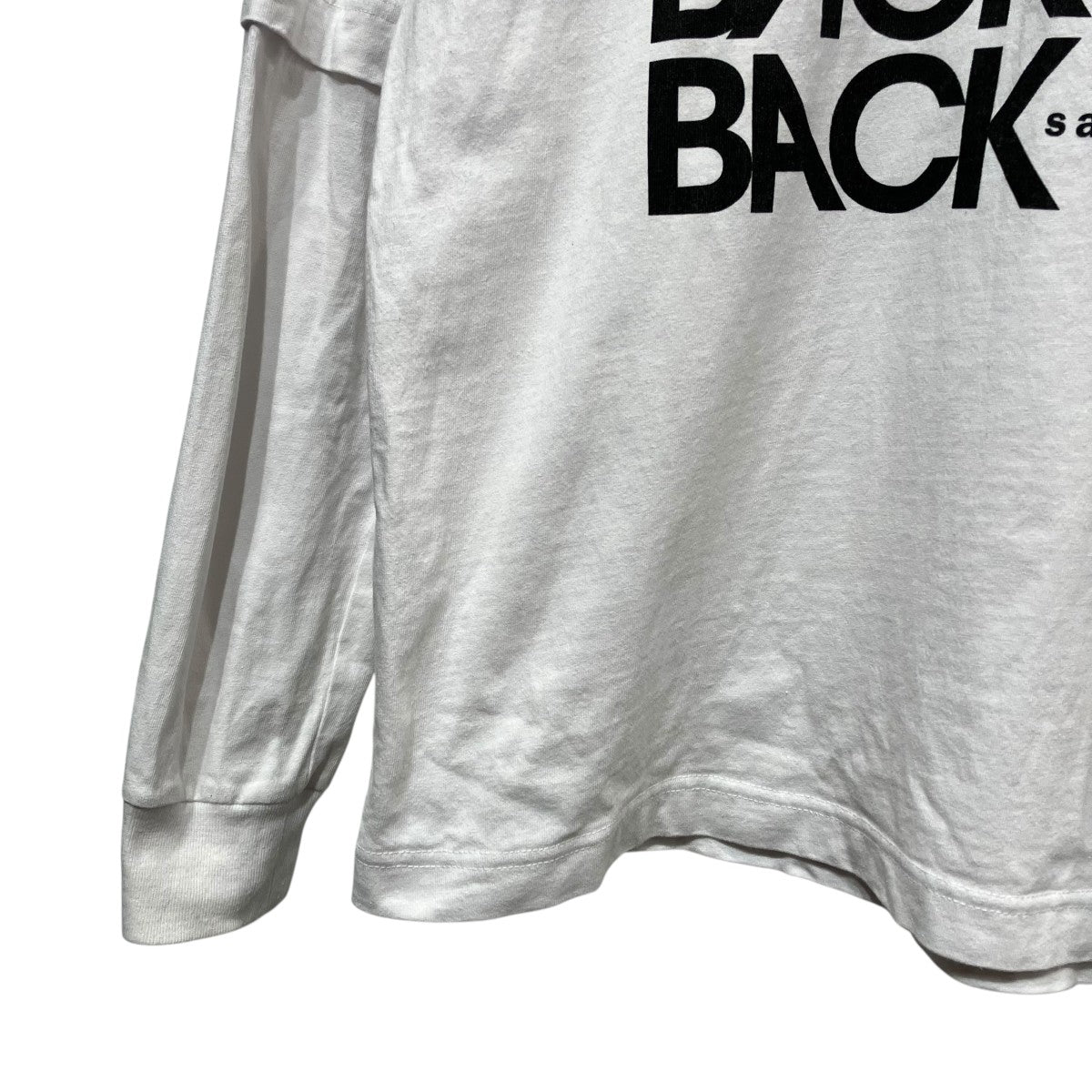 sacai BACK to BACK LAYERED LONG SLEEVE CUTSEWレイヤードカットソー22-0448S 古着・中古-4枚目のアイテム画像