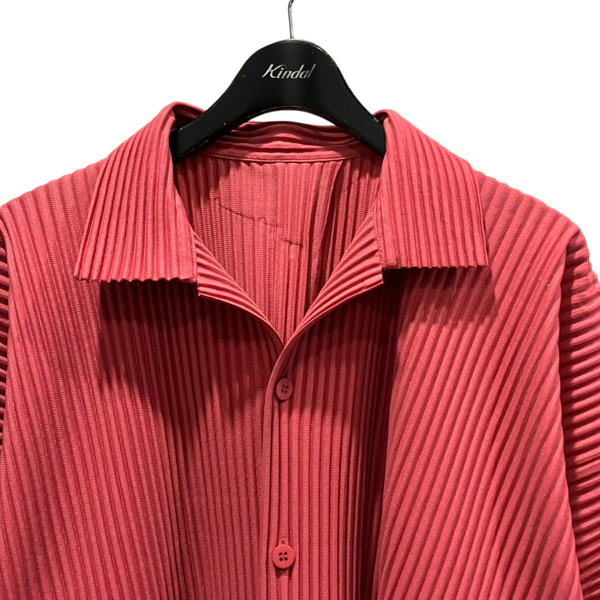 HOMME PLISSE ISSEY MIYAKE プリーツ半袖シャツHP51JJ117 古着・中古-3枚目のアイテム画像