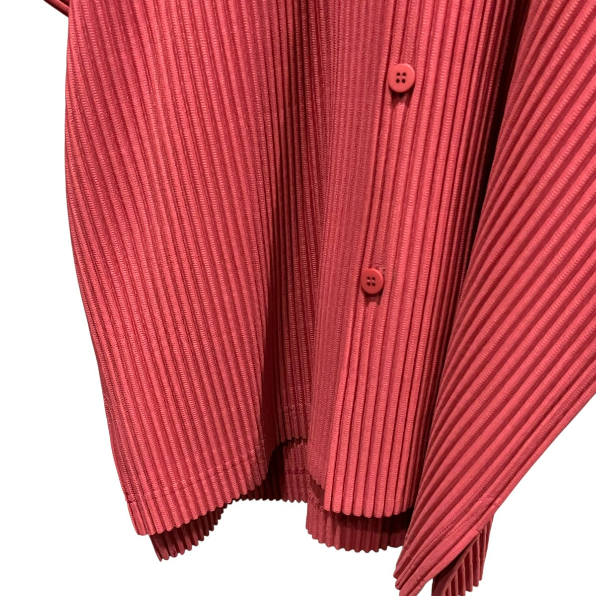 HOMME PLISSE ISSEY MIYAKE プリーツ半袖シャツHP51JJ117 古着・中古-4枚目のアイテム画像