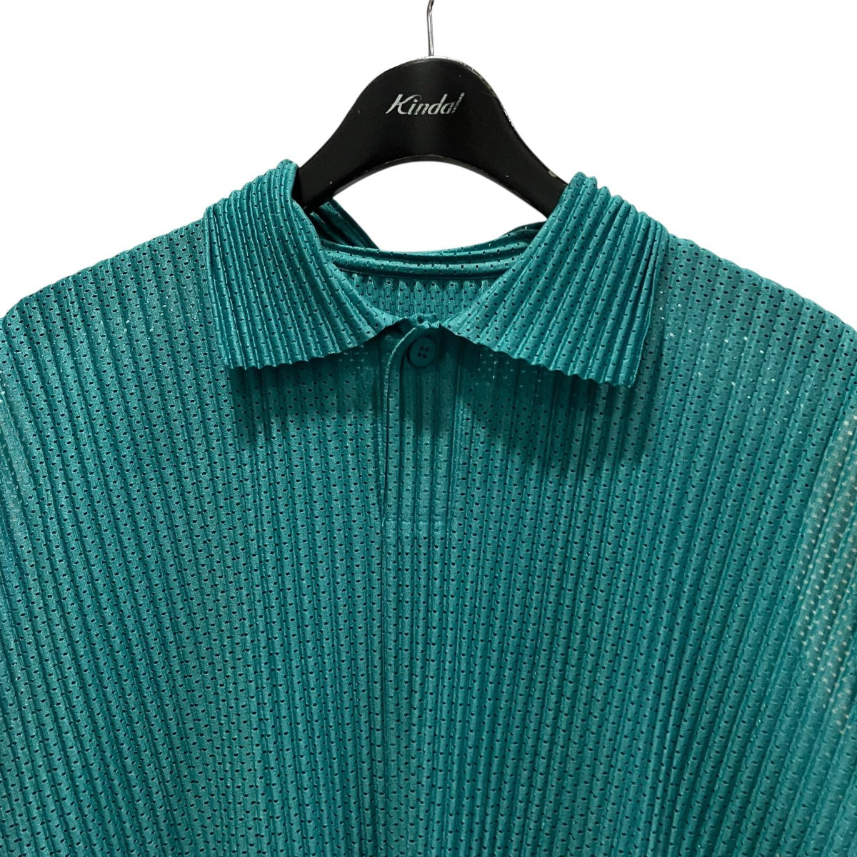 HOMME PLISSE ISSEY MIYAKE プリーツメッシュノースリーブカットソーHP51JM371 古着・中古-3枚目のアイテム画像