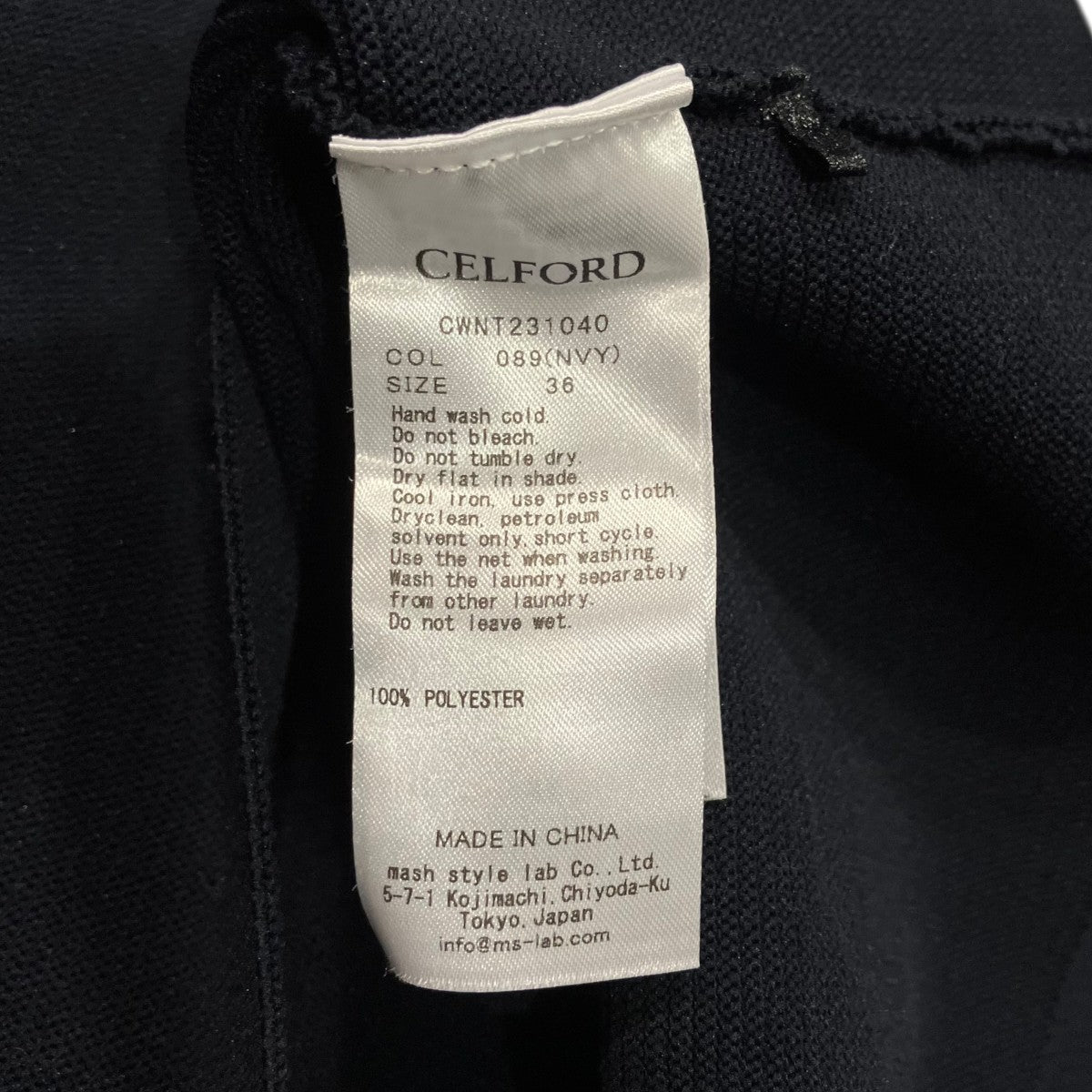 CELFORD ペプラムカーディガンCWNT231040 古着・中古-5枚目のアイテム画像