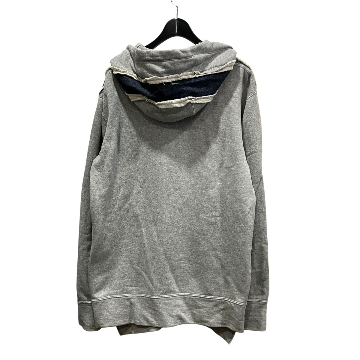 COMME des GARCONS SHIRT デニムドッキングパーカー 古着・中古-2枚目のアイテム画像