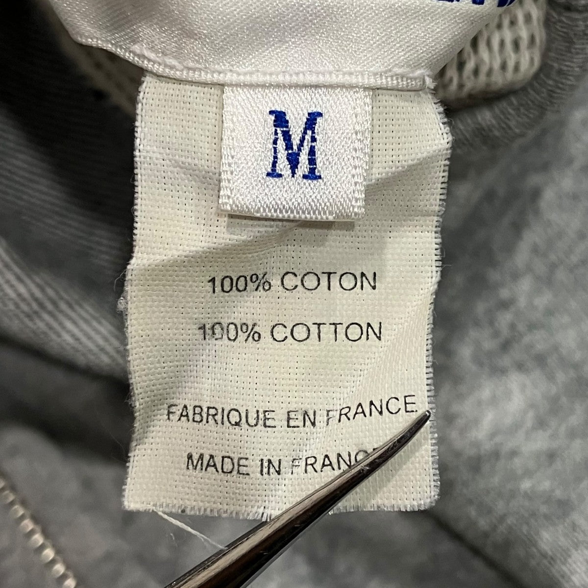 COMME des GARCONS SHIRT デニムドッキングパーカー 古着・中古-6枚目のアイテム画像