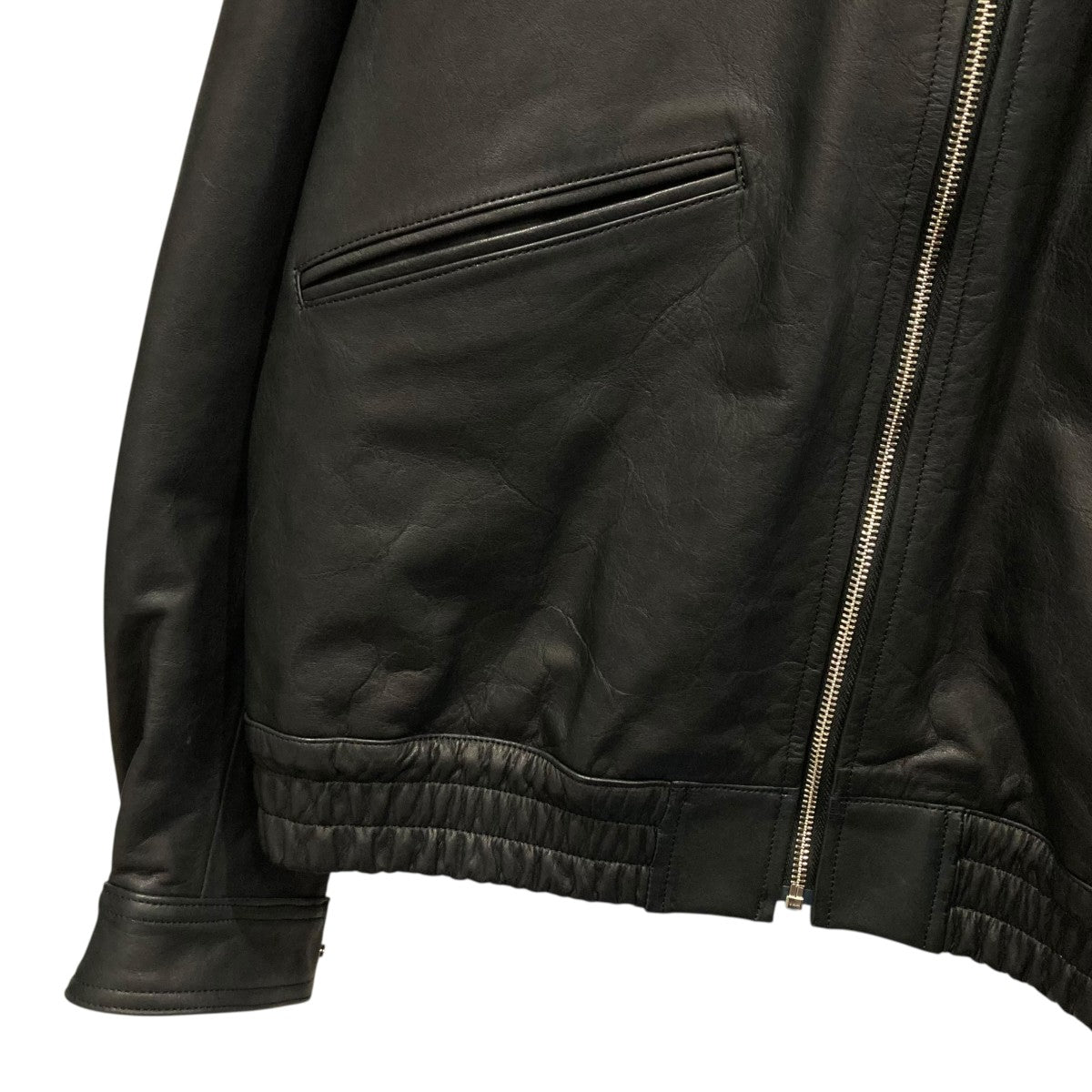 ZIP-UP LEATHER BLOUSONレザーブルゾンCL009BL01
