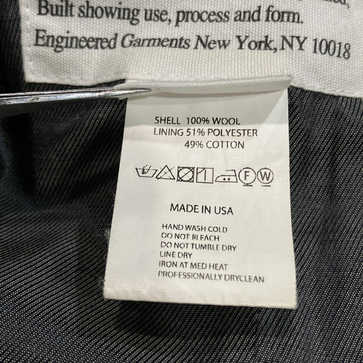 WOOL MID FIELD BLAZERウールジャケット