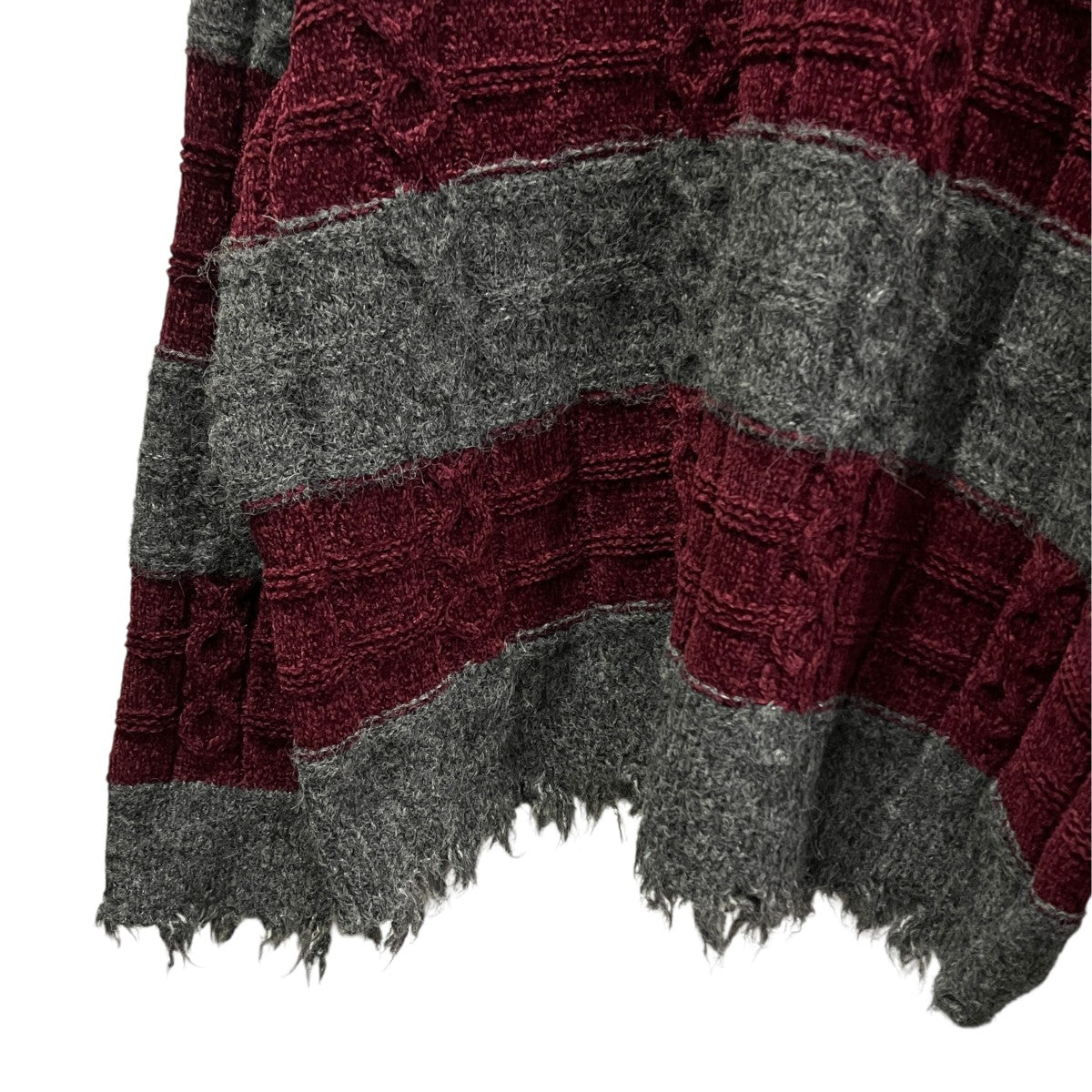 Cable Knitting Border Rugger Knit Topsケーブル ボーダーニット21242365709