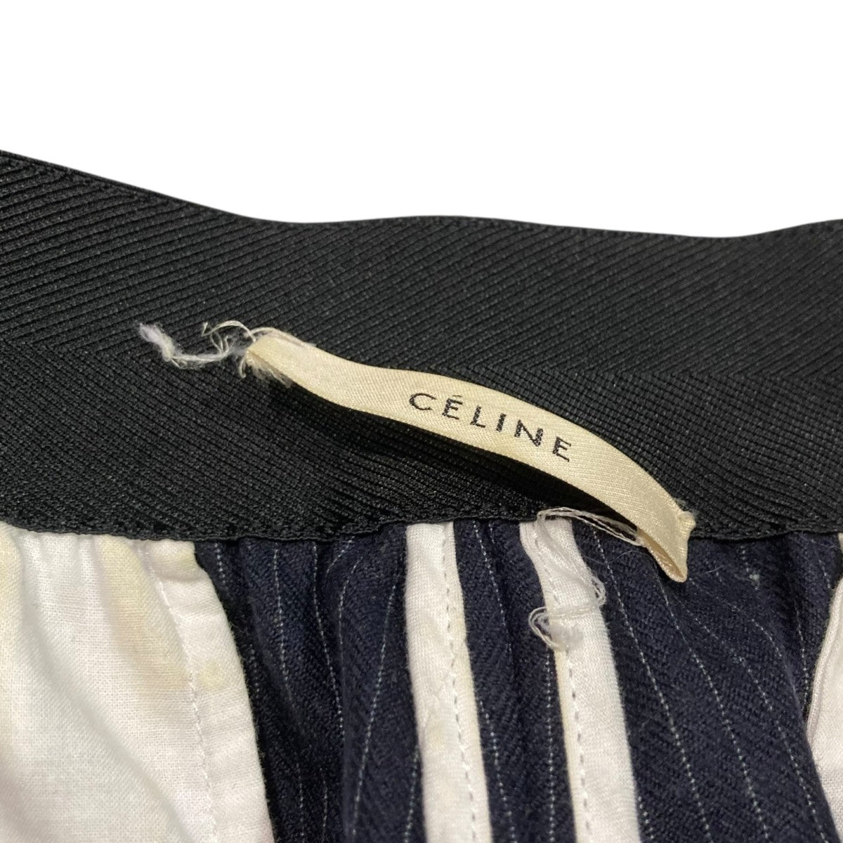 CELINE イージーストライプスラックス2 1J69/5137 古着・中古-10枚目のアイテム画像
