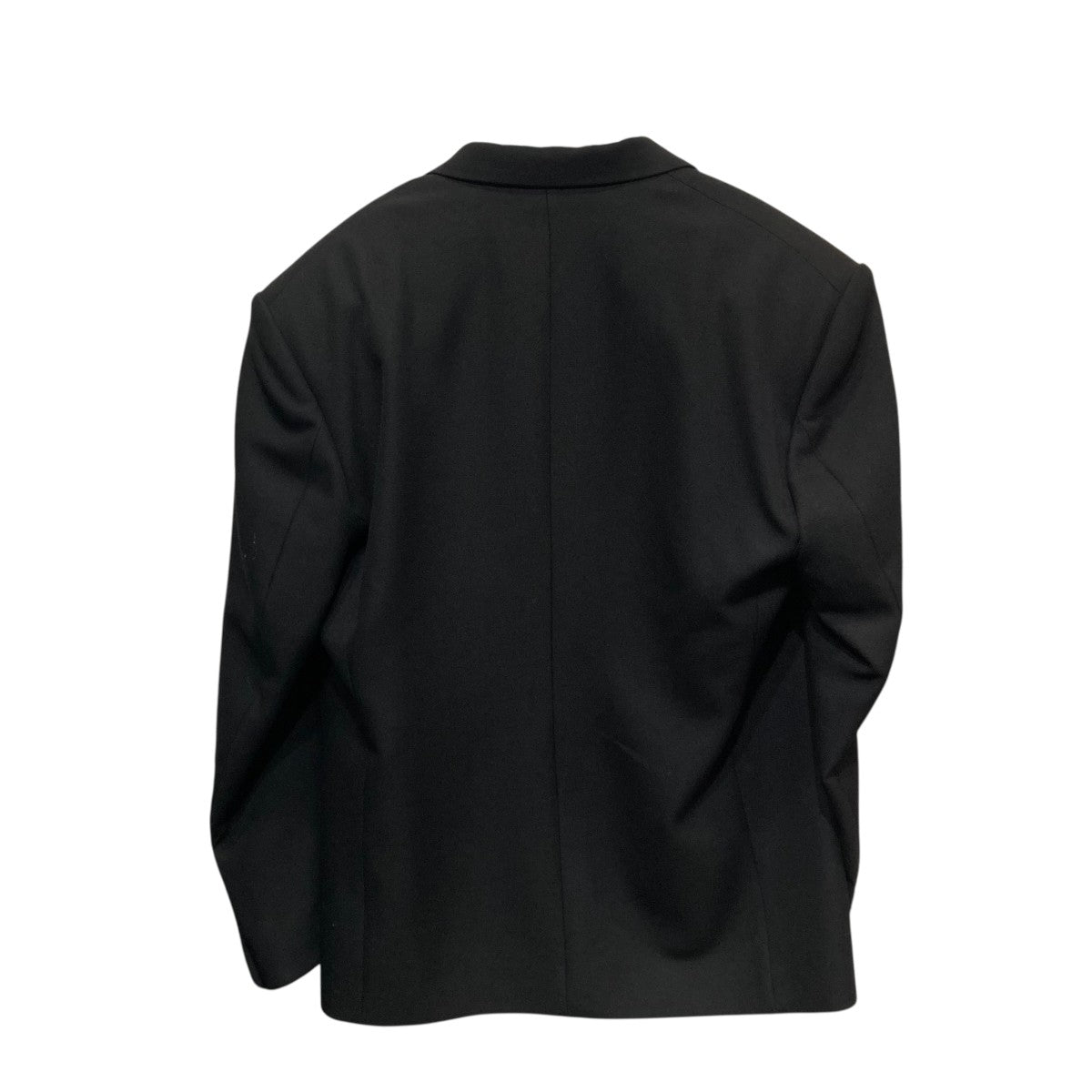 BALENCIAGA Black Cristobal Double-Breasted Blazer Jacketダブルジャケット675391 古着・中古-2枚目のアイテム画像