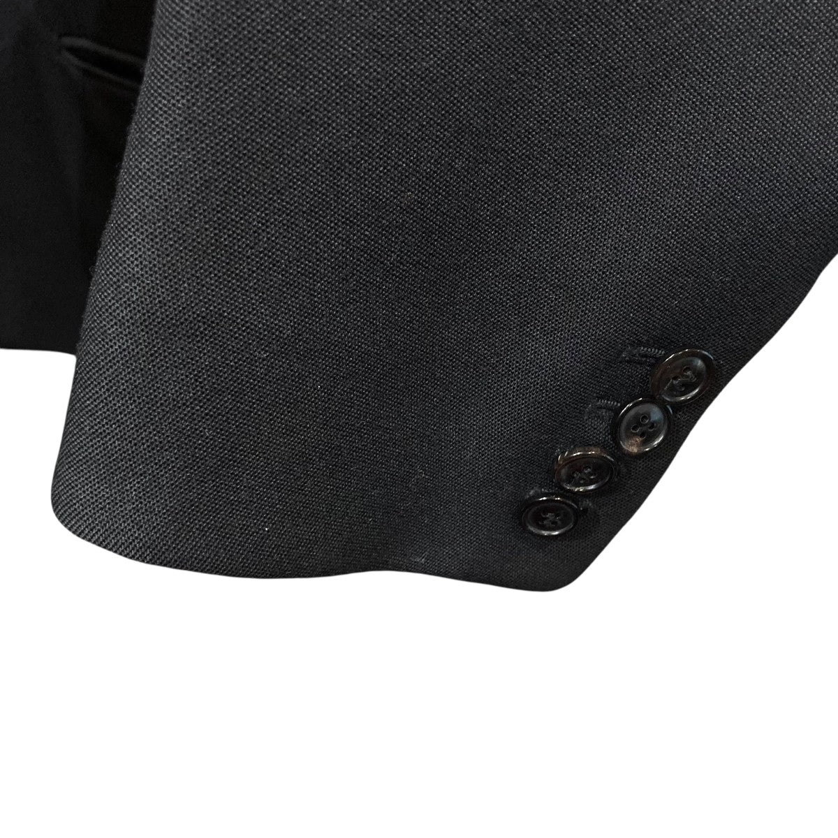 BALENCIAGA Black Cristobal Double-Breasted Blazer Jacketダブルジャケット675391 古着・中古-4枚目のアイテム画像
