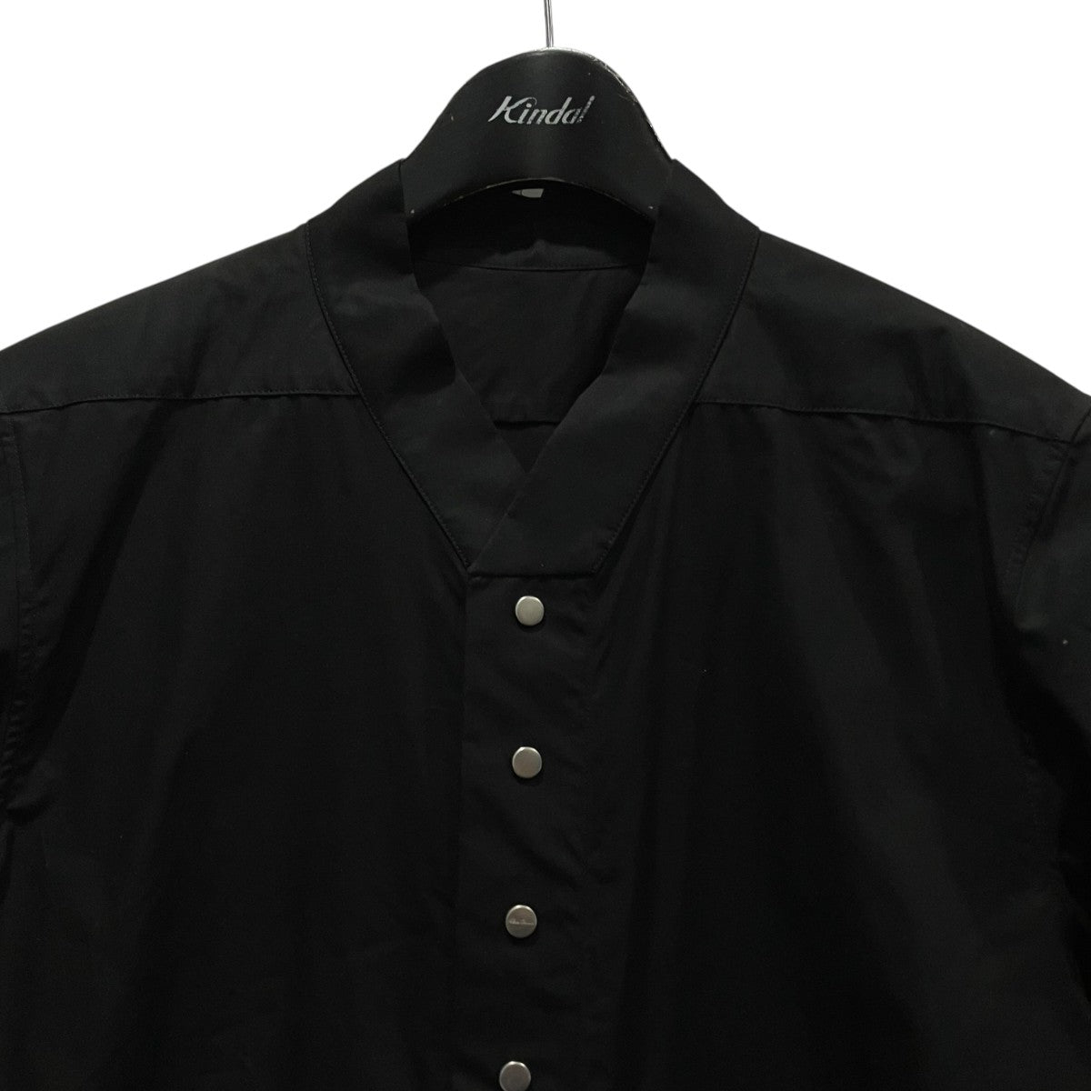 RICK OWENS SNAP COLLAR FAUN SHIRTスナップカラーシャツRU01B1290-P 古着・中古-3枚目のアイテム画像