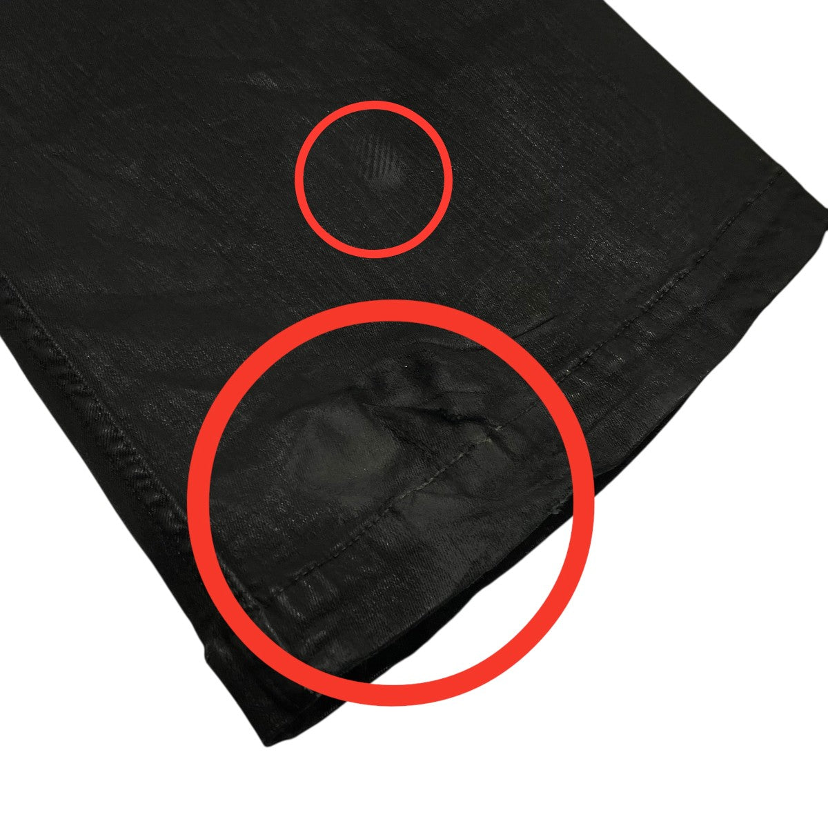 DENIM DIRT BOLANコーティングデニムパンツRR01D3300-SBW