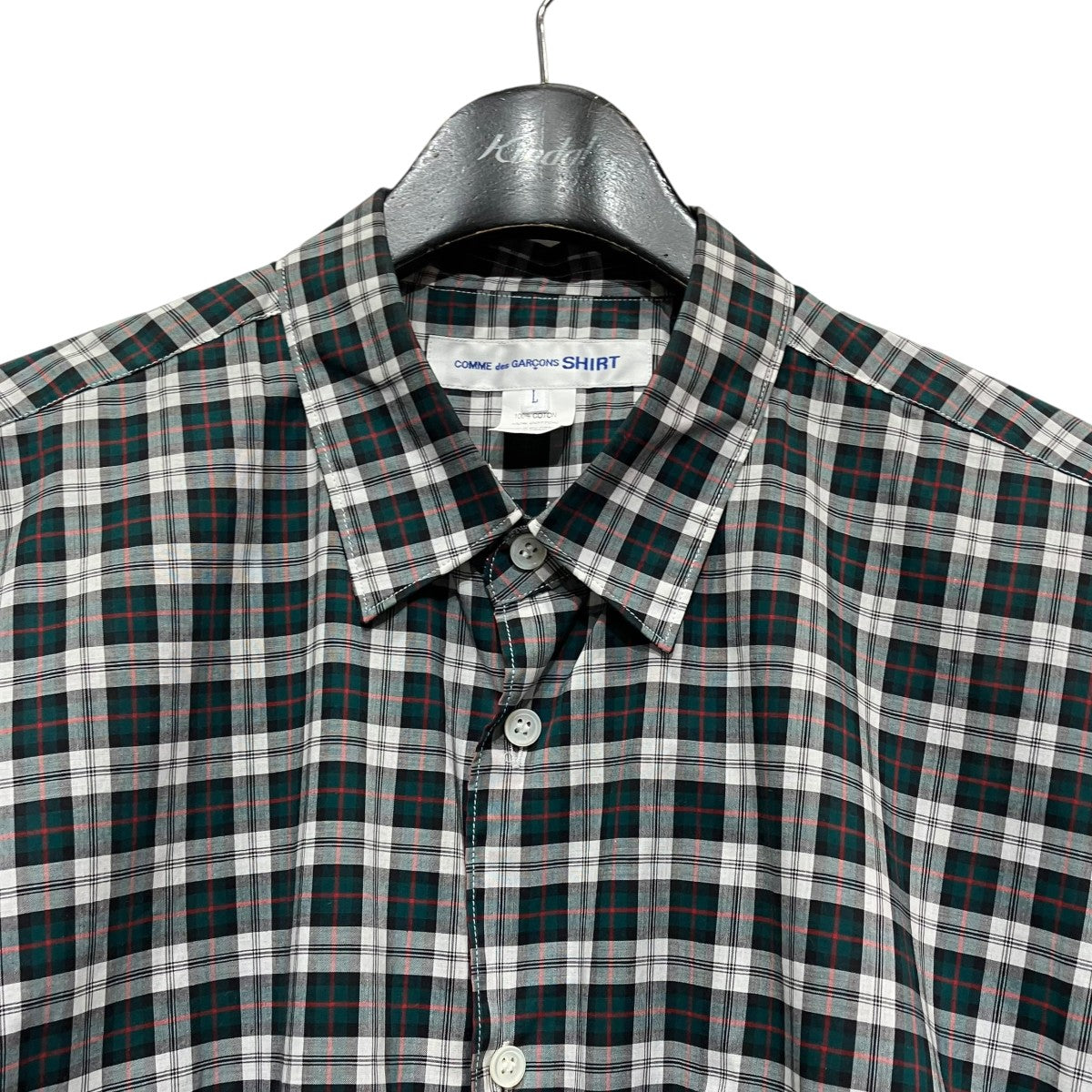 COMME des GARCONS SHIRT 25AWチェックシャツFP-B070 古着・中古-3枚目のアイテム画像