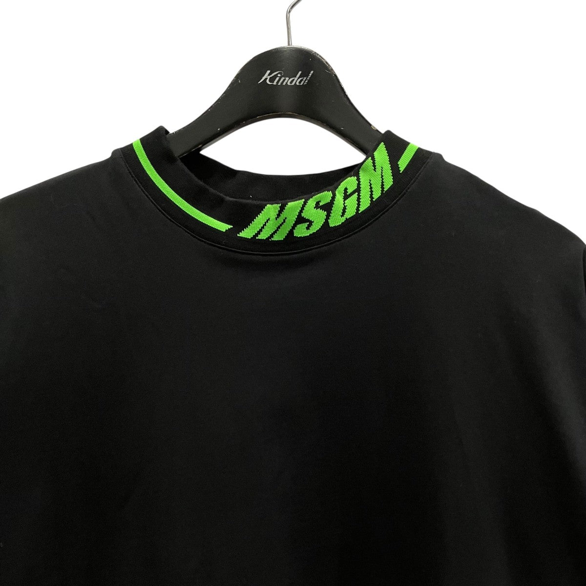 MSGM リブロゴTシャツ3340MM103 古着・中古-3枚目のアイテム画像