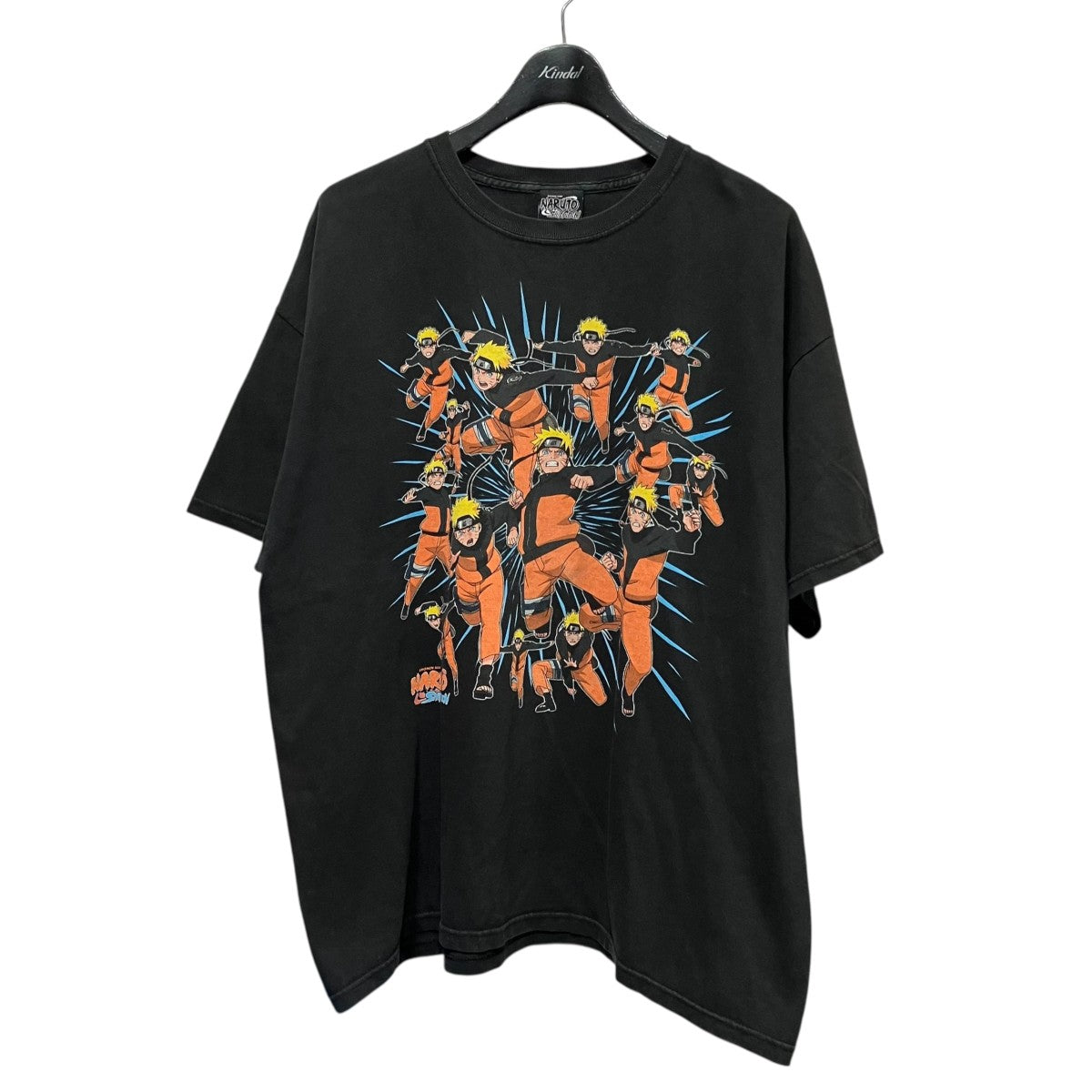 NARUTO 00's影分身プリントTシャツ 古着・中古-1枚目のアイテム画像
