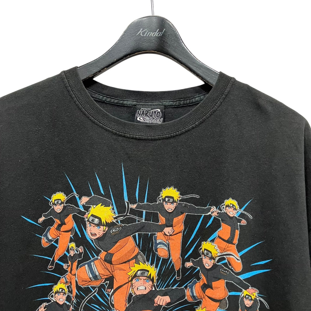 NARUTO 00's影分身プリントTシャツ 古着・中古-3枚目のアイテム画像