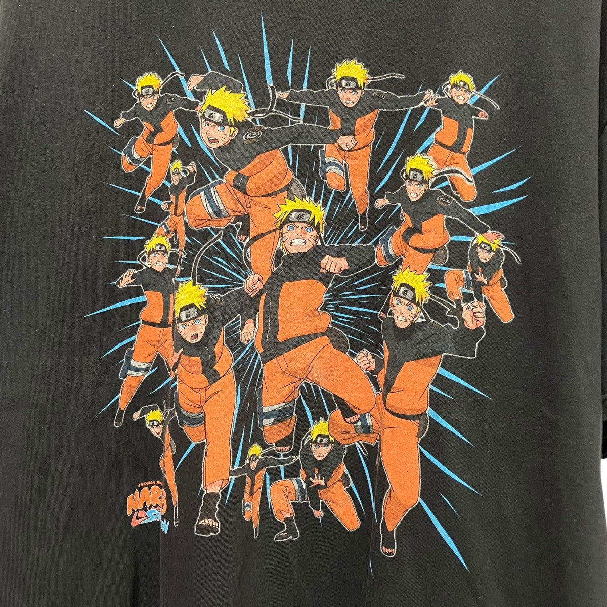 NARUTO 00's影分身プリントTシャツ 古着・中古-4枚目のアイテム画像