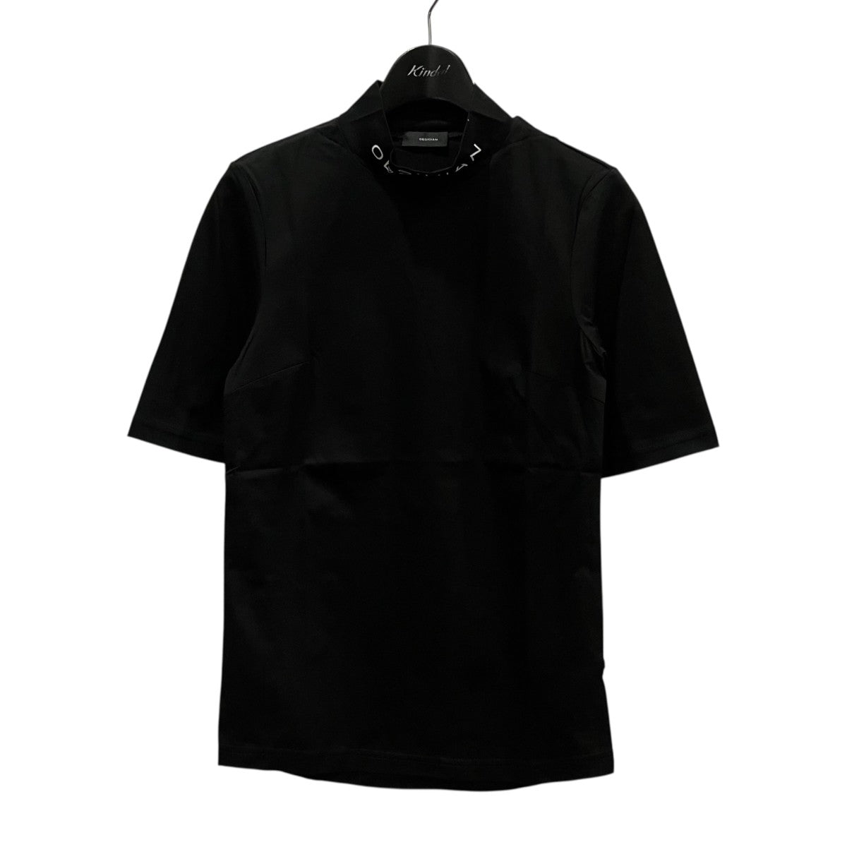 OBSIDIAN HALF SLEEVE TURTLE NECK PRINTハーフスリーブタートルネックプリントカットソー 古着・中古-1枚目のアイテム画像