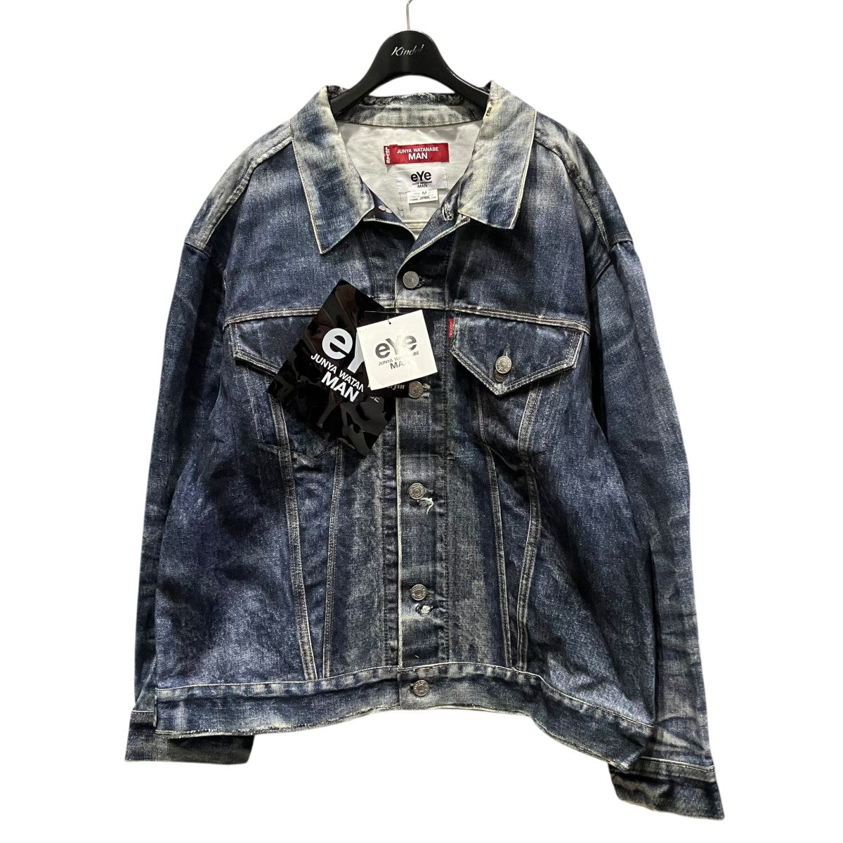 25SSインクジェットプリント3rdデニムジャケットWO-J911