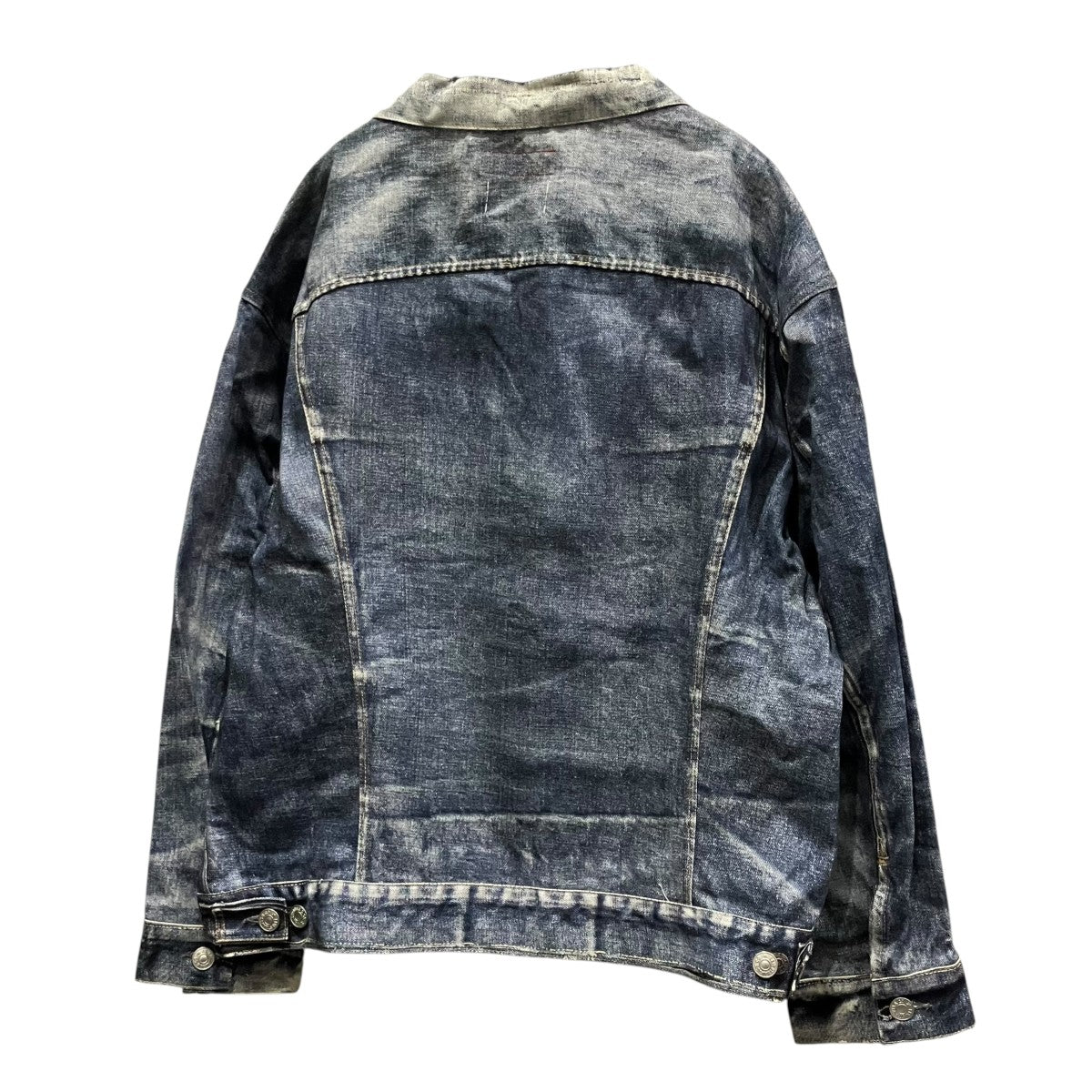 25SSインクジェットプリント3rdデニムジャケットWO-J911