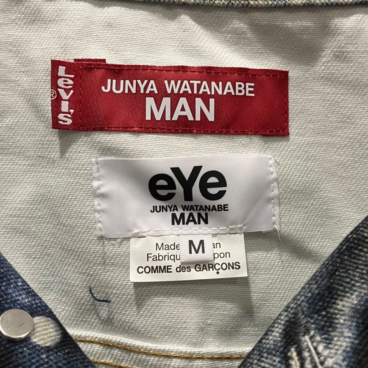 JUNYA WATANABE MAN×LEVI'S×BerBerjin 25SSインクジェットプリント3rd