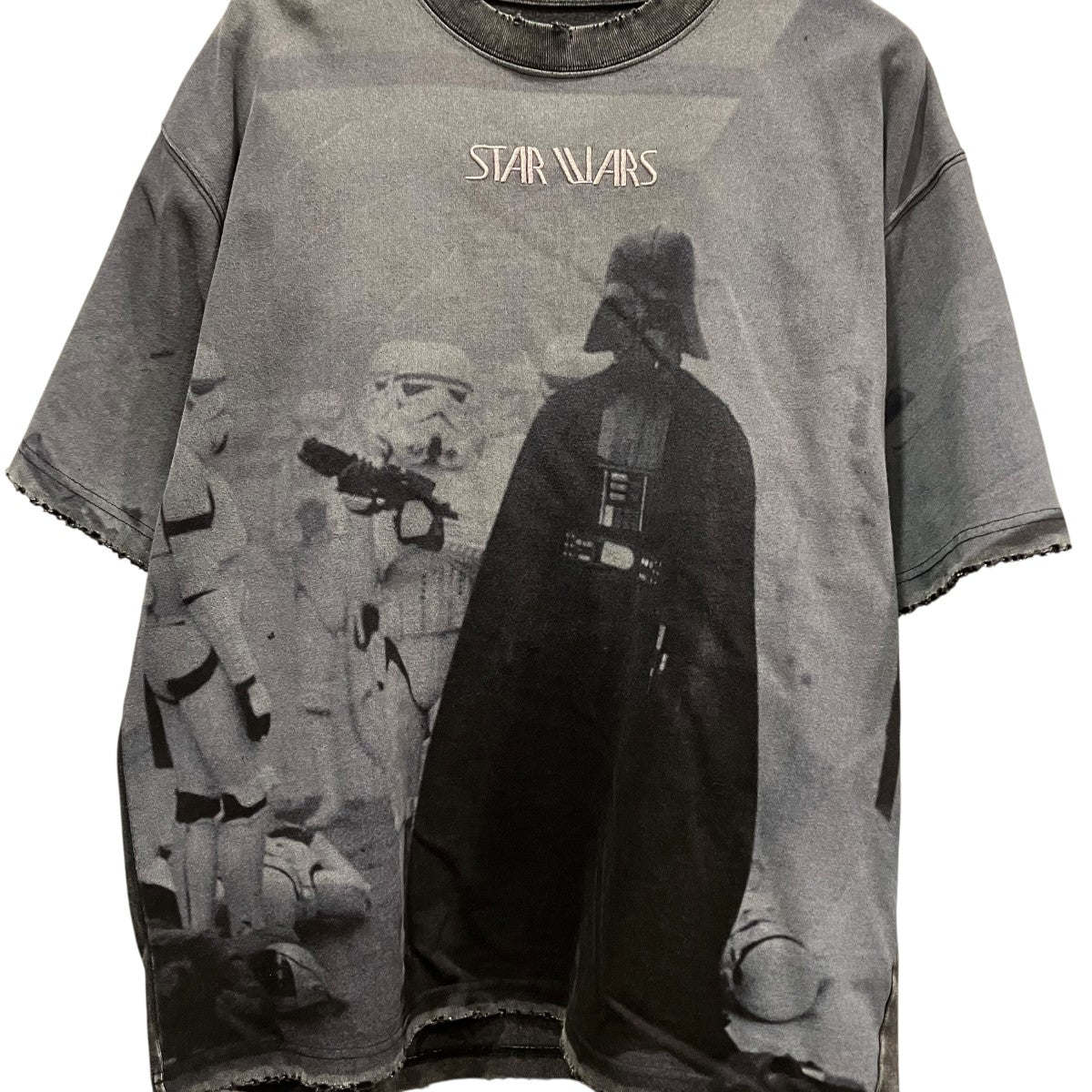 MAISON SPECIAL STAR WARS Prime-Over Crew Neck T-ShirtダースベイダープリントTシャツ11251411333 古着・中古-4枚目のアイテム画像