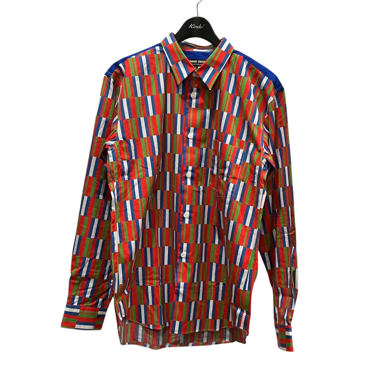 COMME des GARCONS HOMME DEUX 25AW総柄シャツDP-B033 古着・中古-1枚目のアイテム画像
