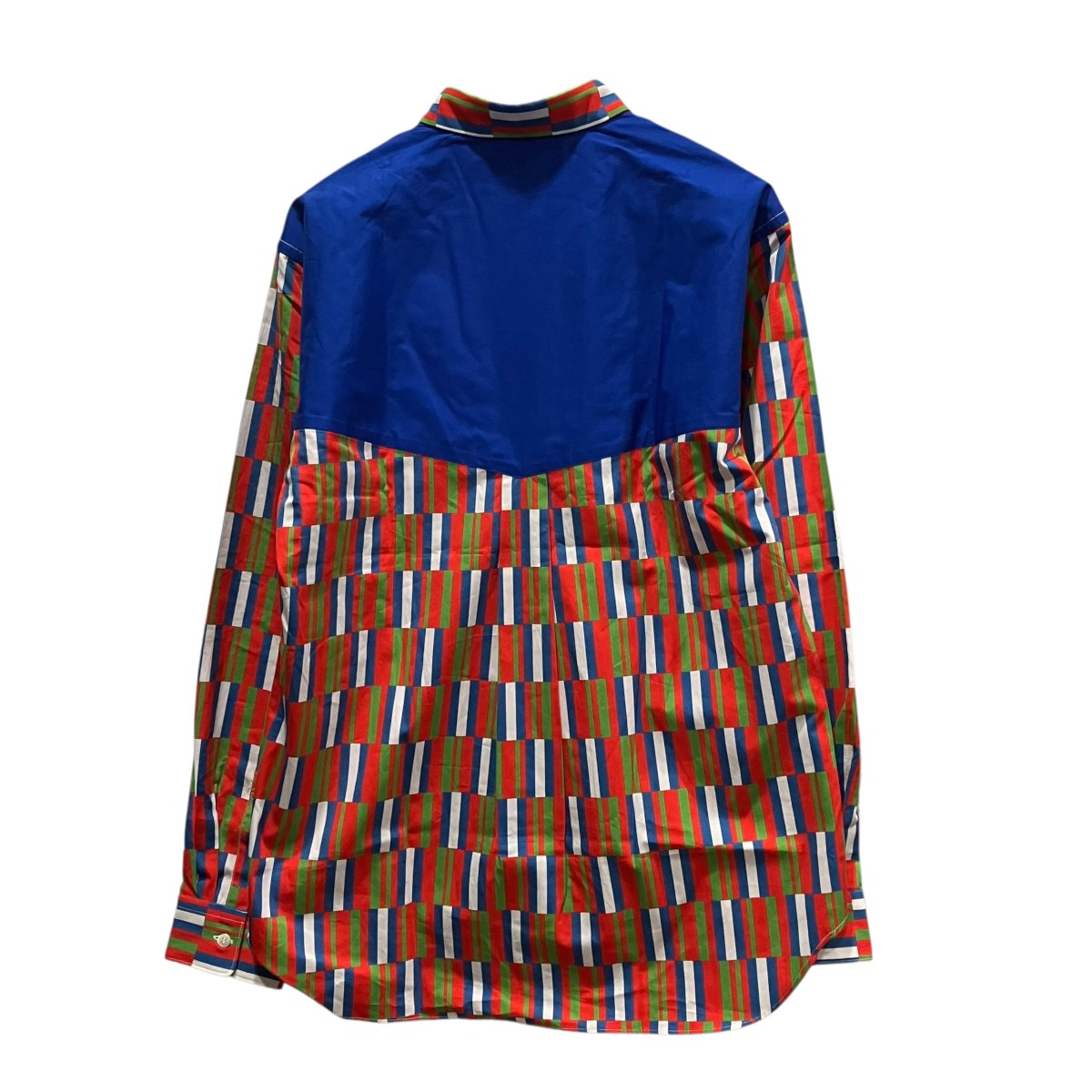 COMME des GARCONS HOMME DEUX 25AW総柄シャツDP-B033 古着・中古-2枚目のアイテム画像