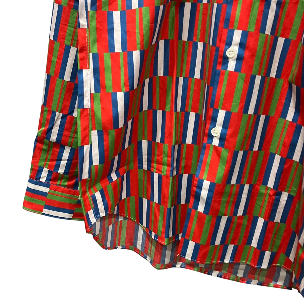 COMME des GARCONS HOMME DEUX 25AW総柄シャツDP-B033 古着・中古-4枚目のアイテム画像