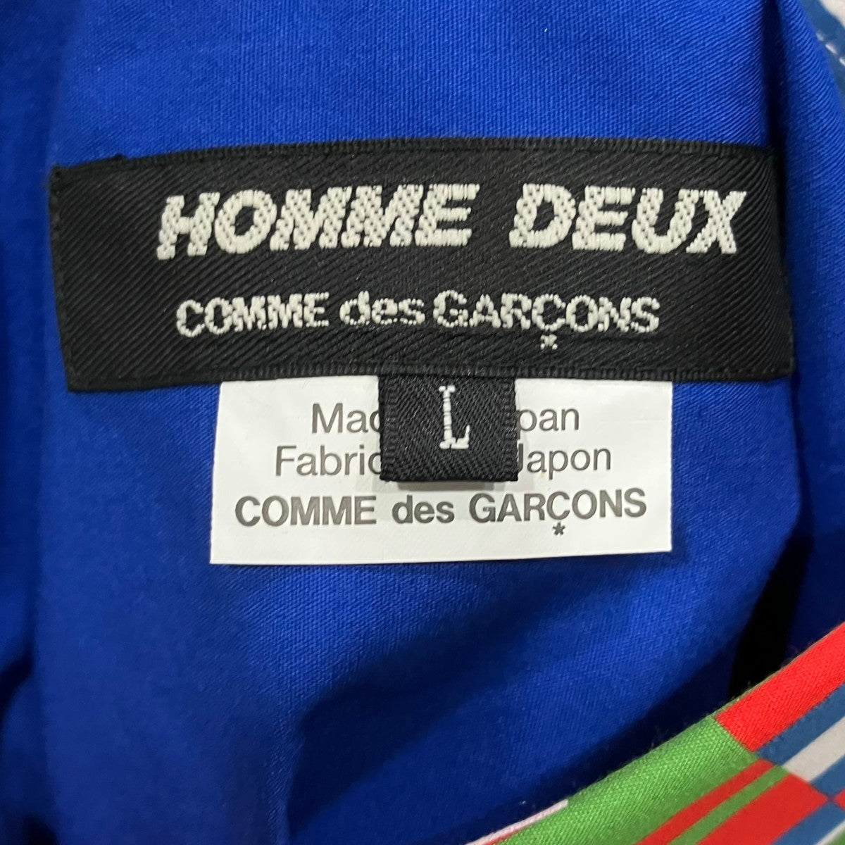 COMME des GARCONS HOMME DEUX 25AW総柄シャツDP-B033 古着・中古-5枚目のアイテム画像
