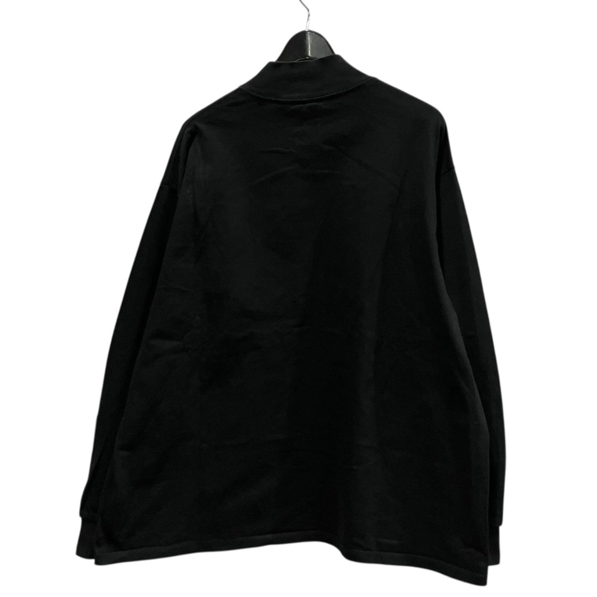 モックネック長袖Tシャツ
