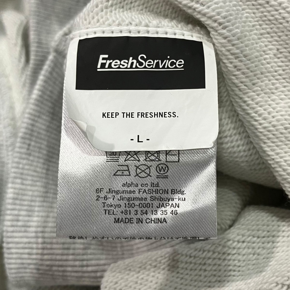 LIGHT OZ MOCK NECK SWEATモックネックスウェットFSW-22-SW-54